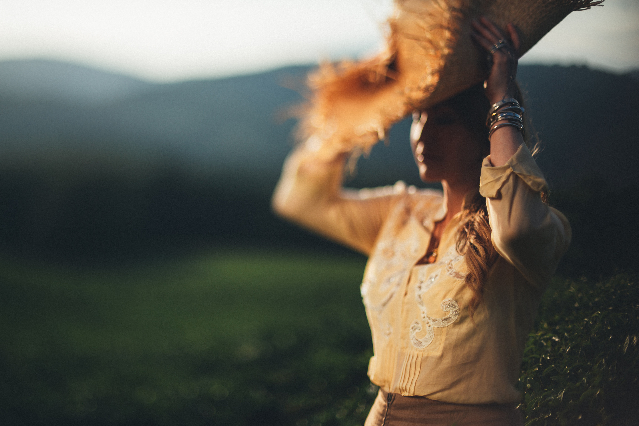 Съемка на чайных плантациях на Мацесте в сочи. Фотограф Галина Скорик