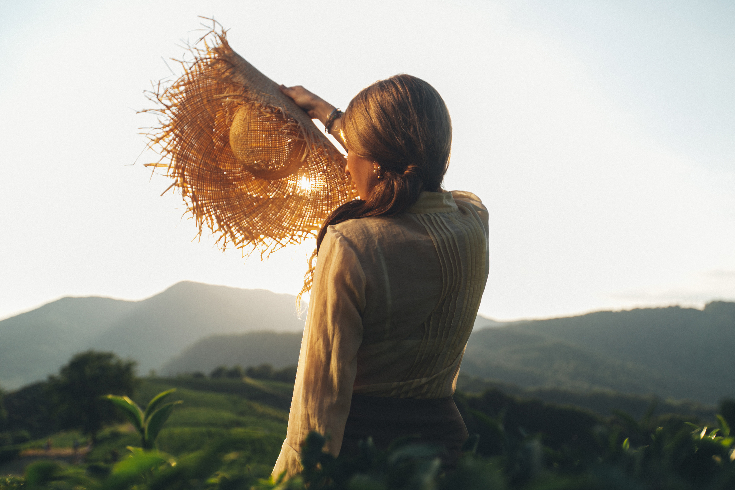 Съемка на чайных плантациях на Мацесте в сочи. Фотограф Галина Скорик