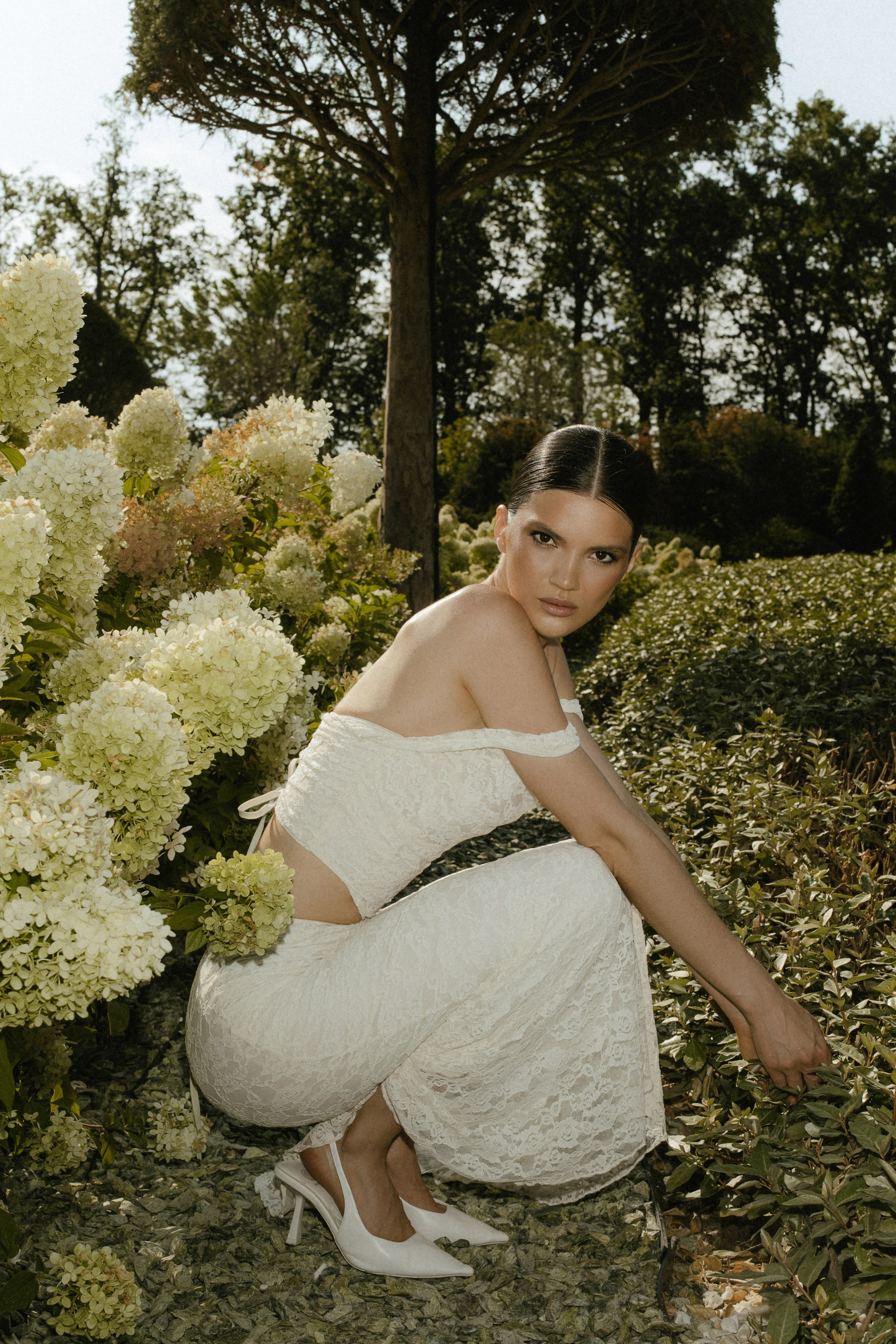 Нежное утро невесты в парке. Свадебный фотограф в Краснодаре и по всему ЮФО и Миру Ольга Гусева