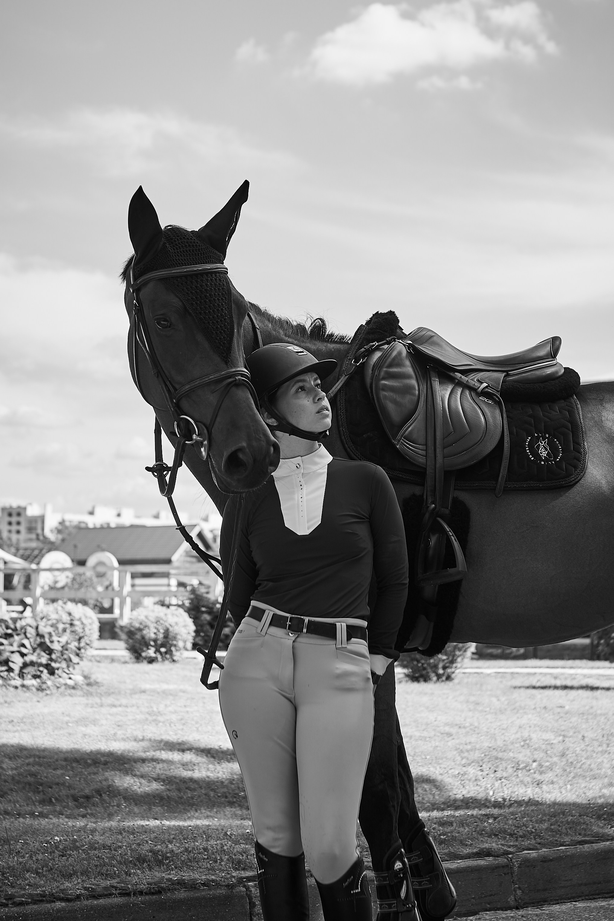 Алиса и Кон Челла В. Фотосессии с лошадьми в Москве, Новосибирске