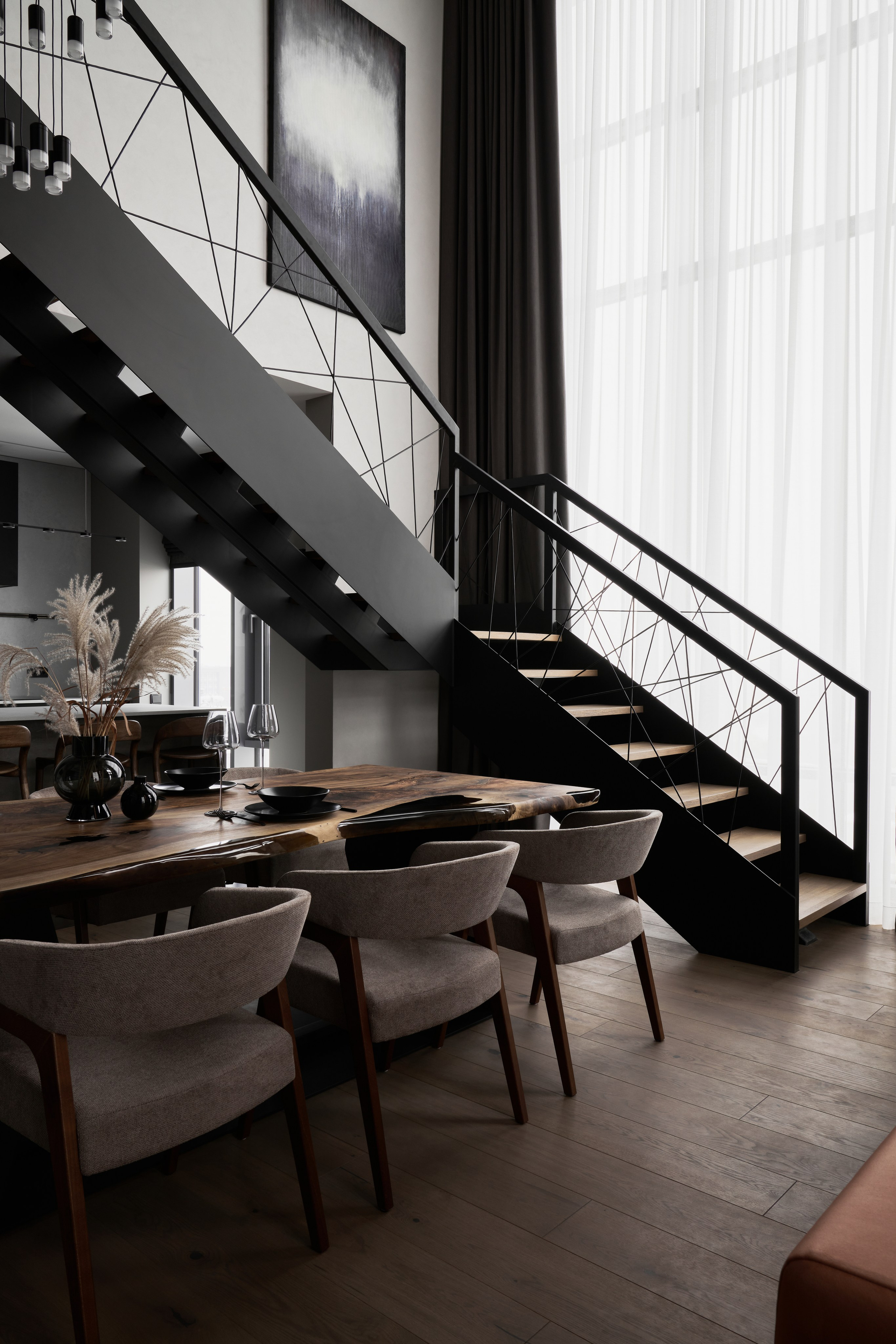 2-этажная квартира в ЖК Ботанический Сад. Евгения Четий — интерьерный фотограф в Москве, Санкт- Петербурге, Сочи