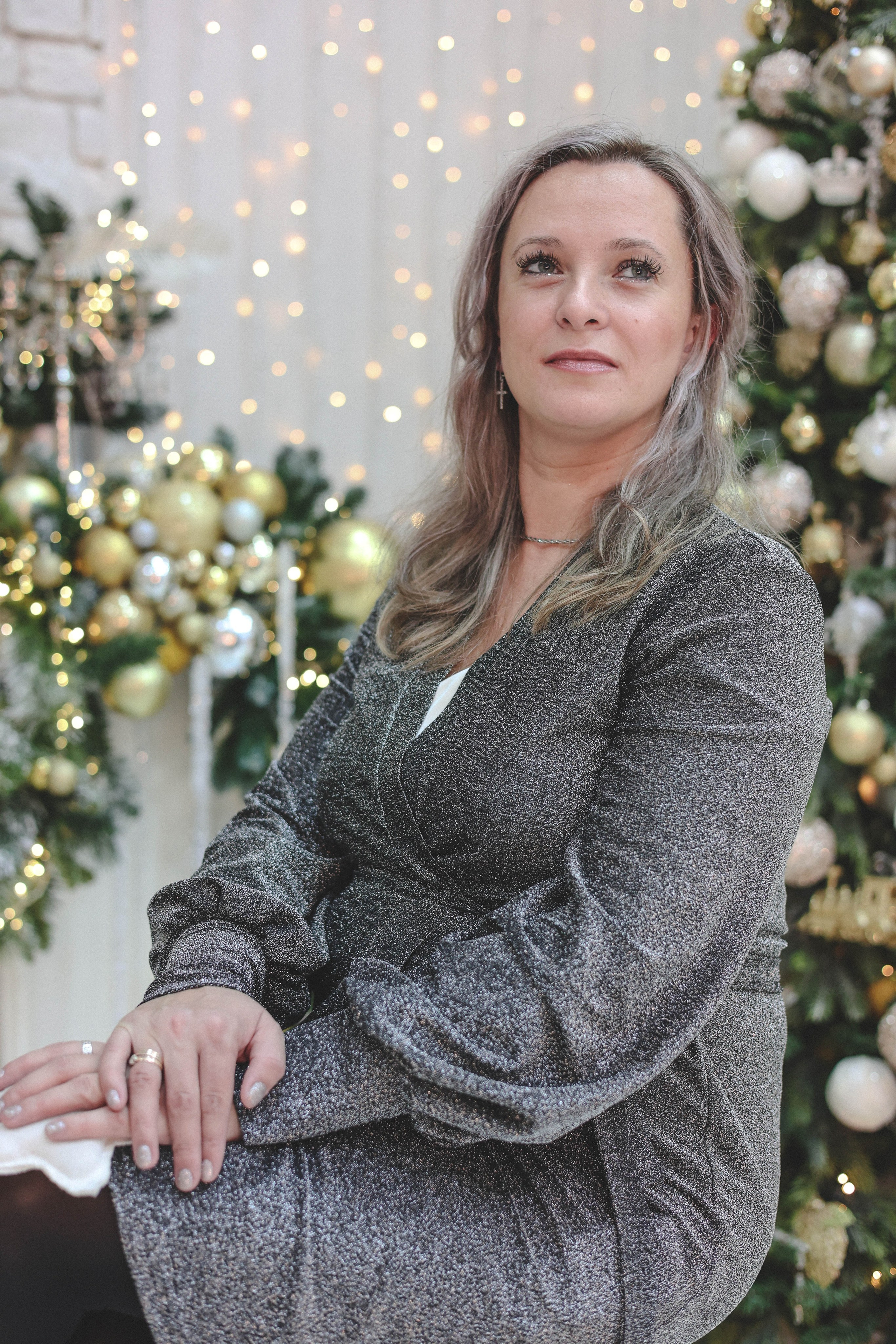 Новогодняя история «Ирина и ее семья». Фотограф в Москве Анастасия Калинина