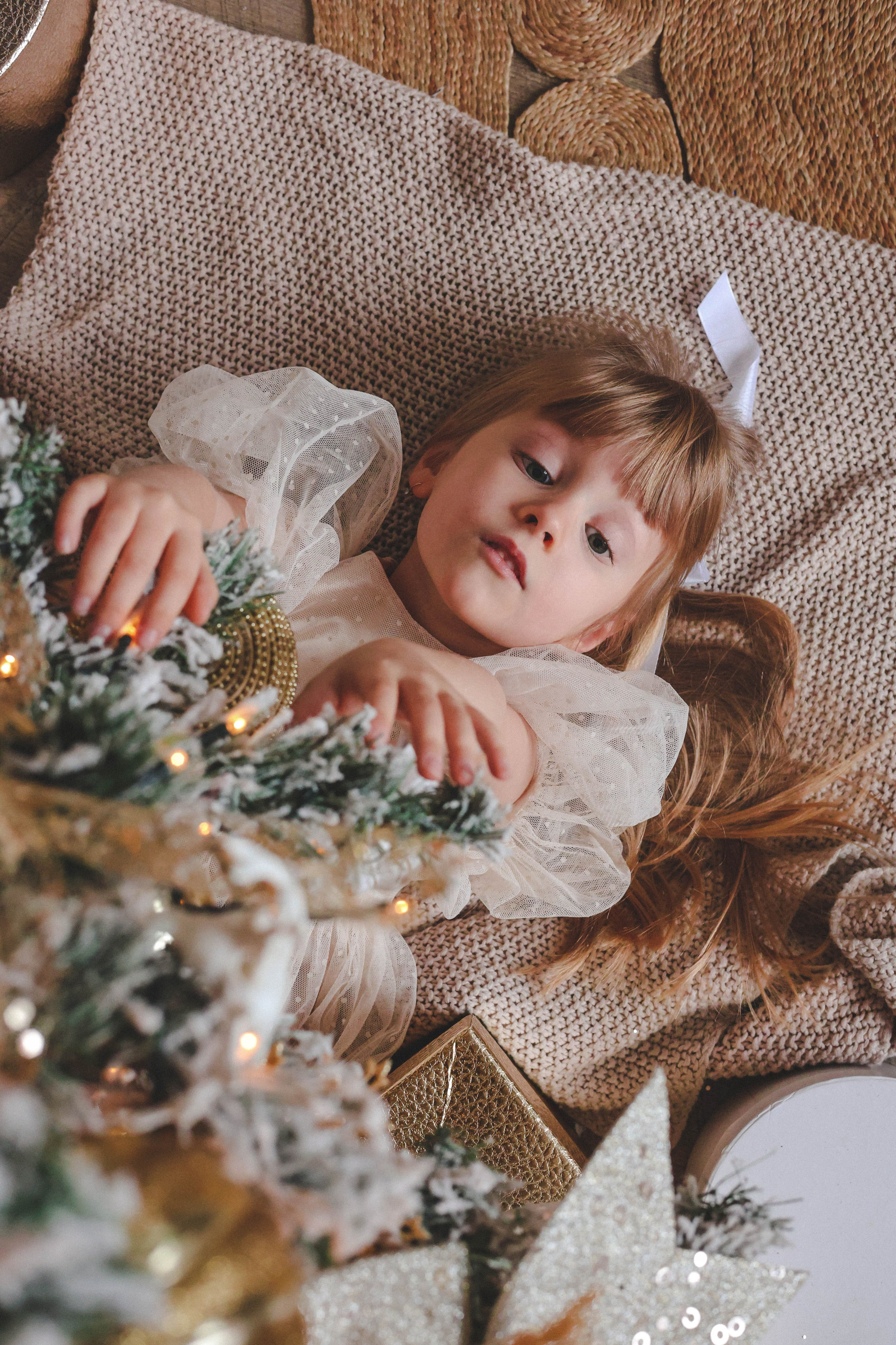 Новогодняя история «Кира и ее семья». Фотограф в Москве Анастасия Калинина