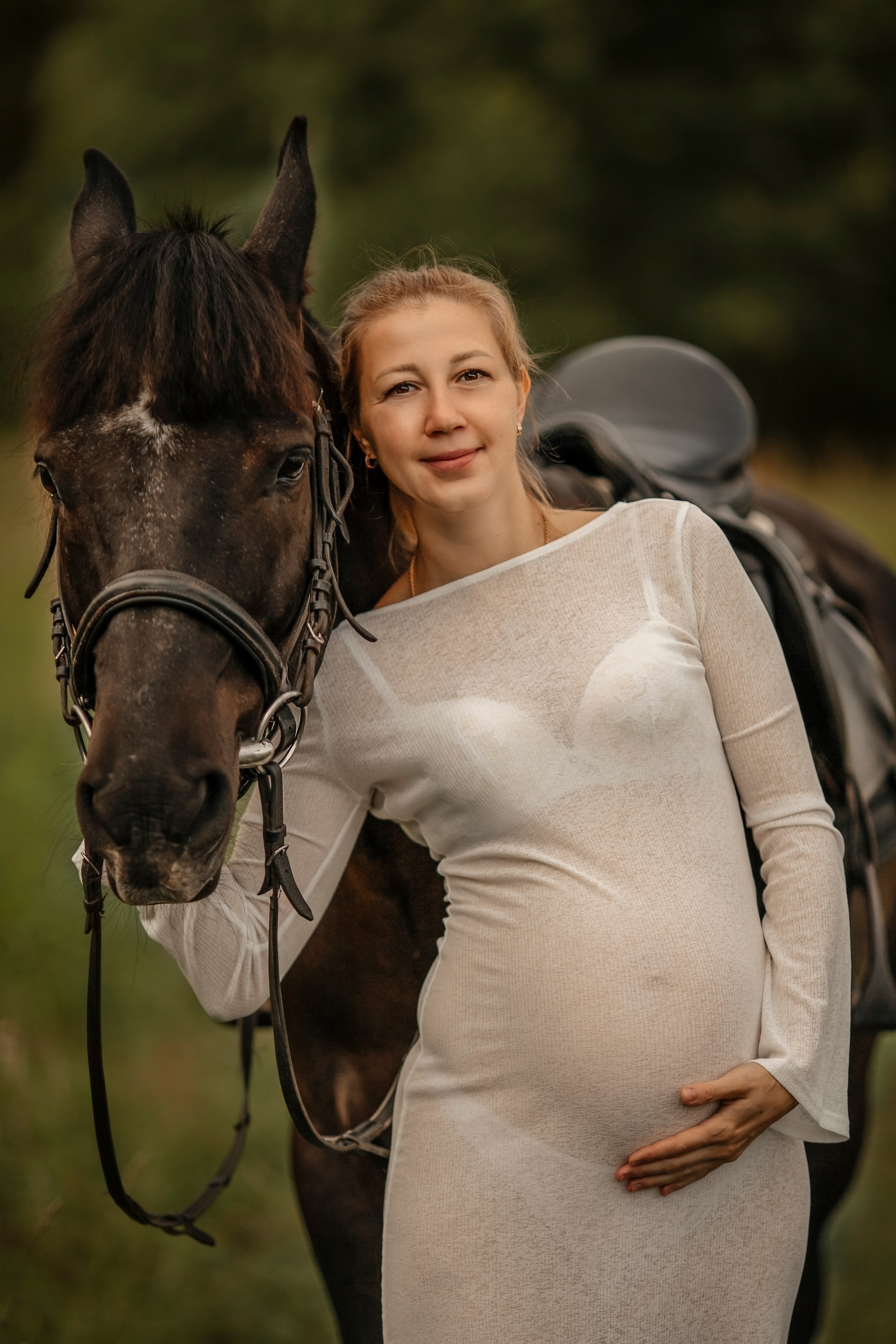 Съемки с лошадьми. Семейный фотограф Москва и область Дербунова Елена