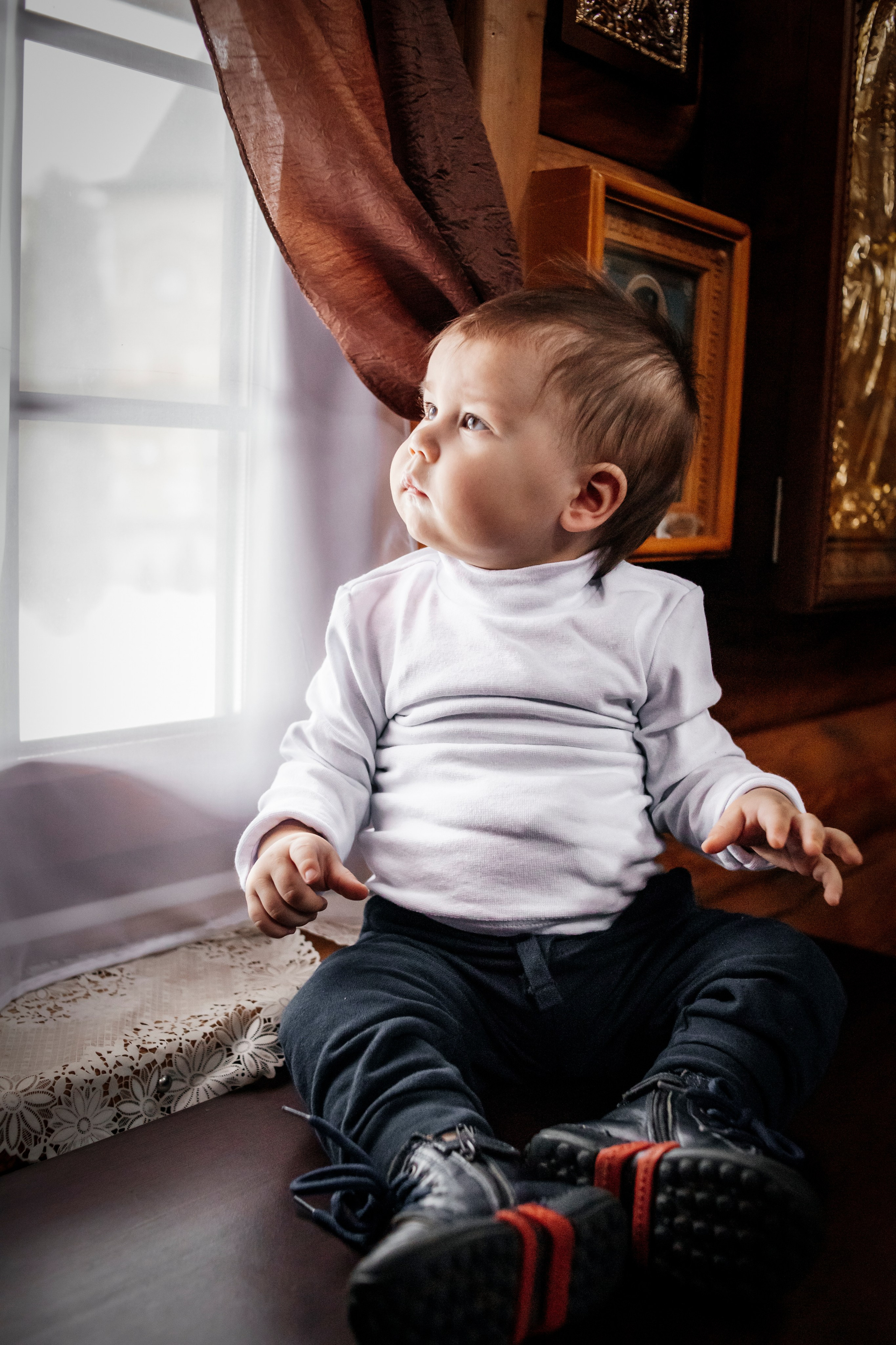 Церковный (крещение и венчание). Семейный фотограф Москва и область Дербунова Елена