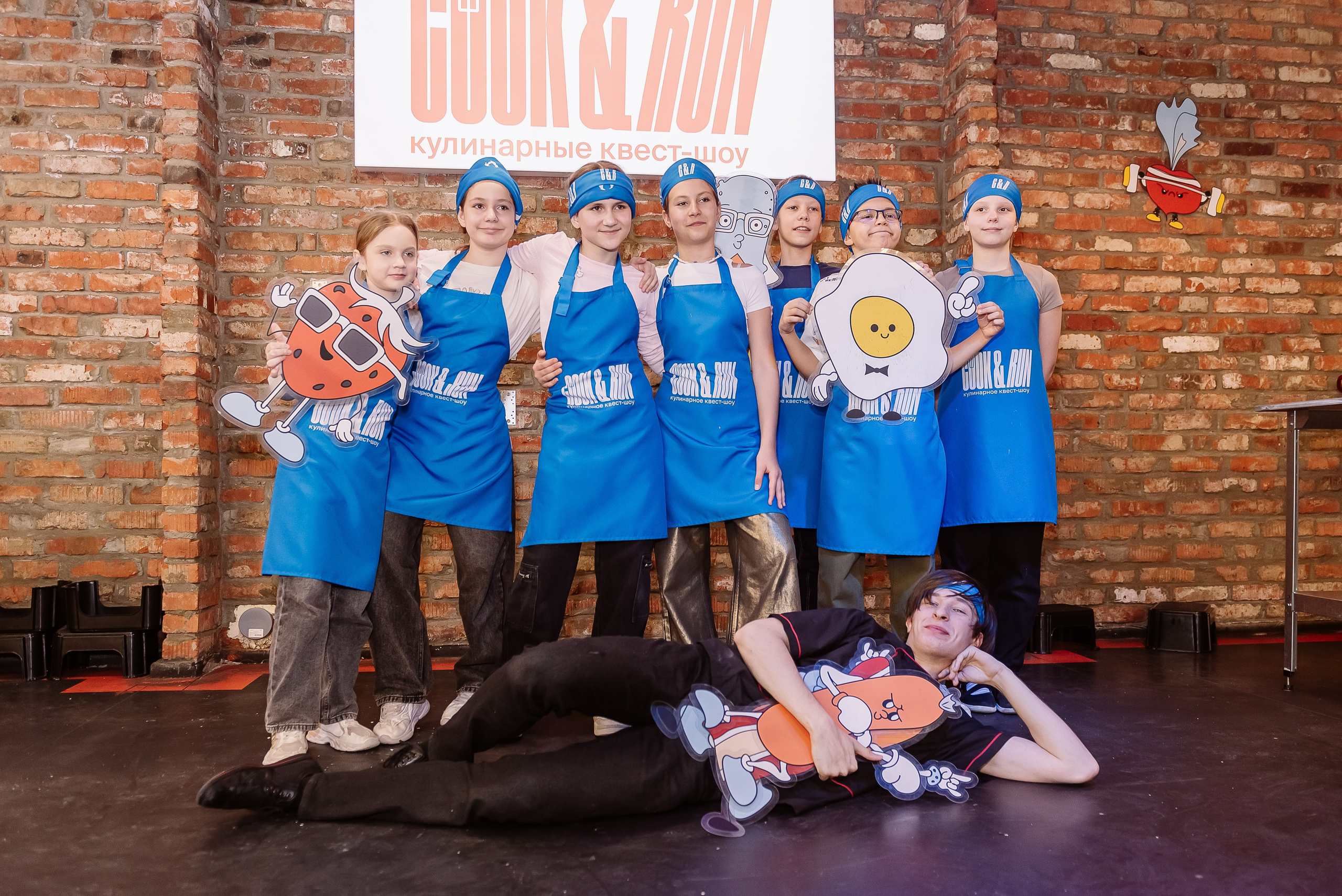 Cook & Run, шоу с готовкой. Детский фотограф, семейный фотограф и репортажи в Кемерово