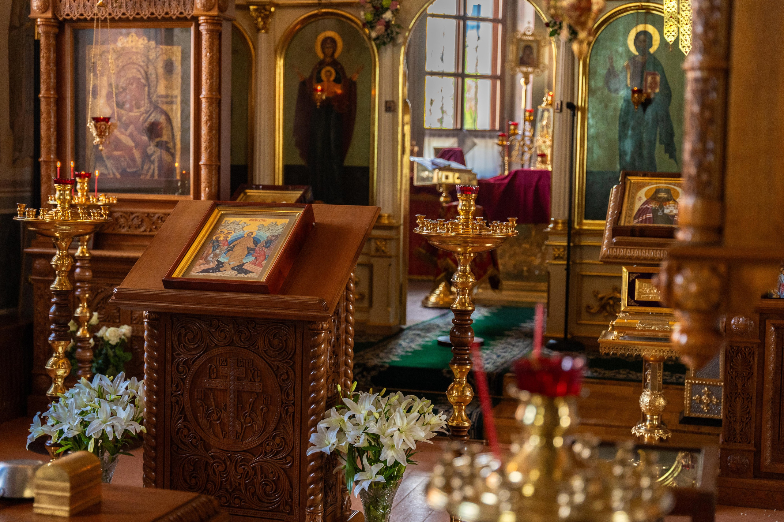 Крещение Марии. Главная