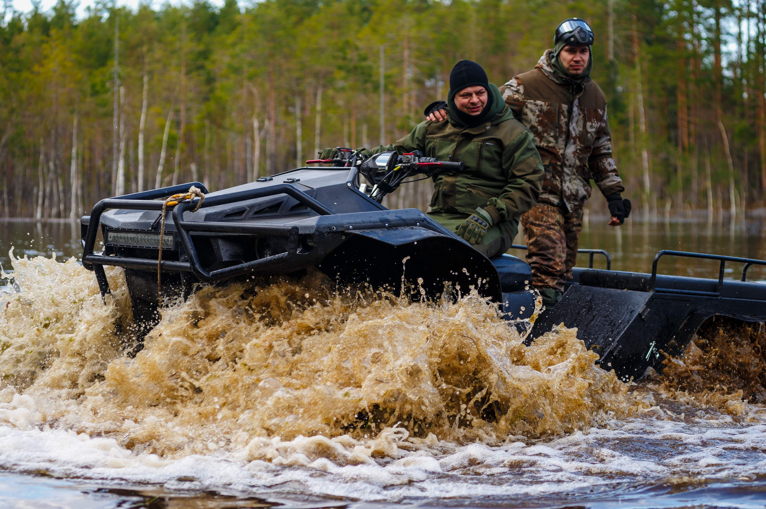Ленинград-трофи 2024 — Вездеход Секач промо. Фотограф Алексей Алексеев