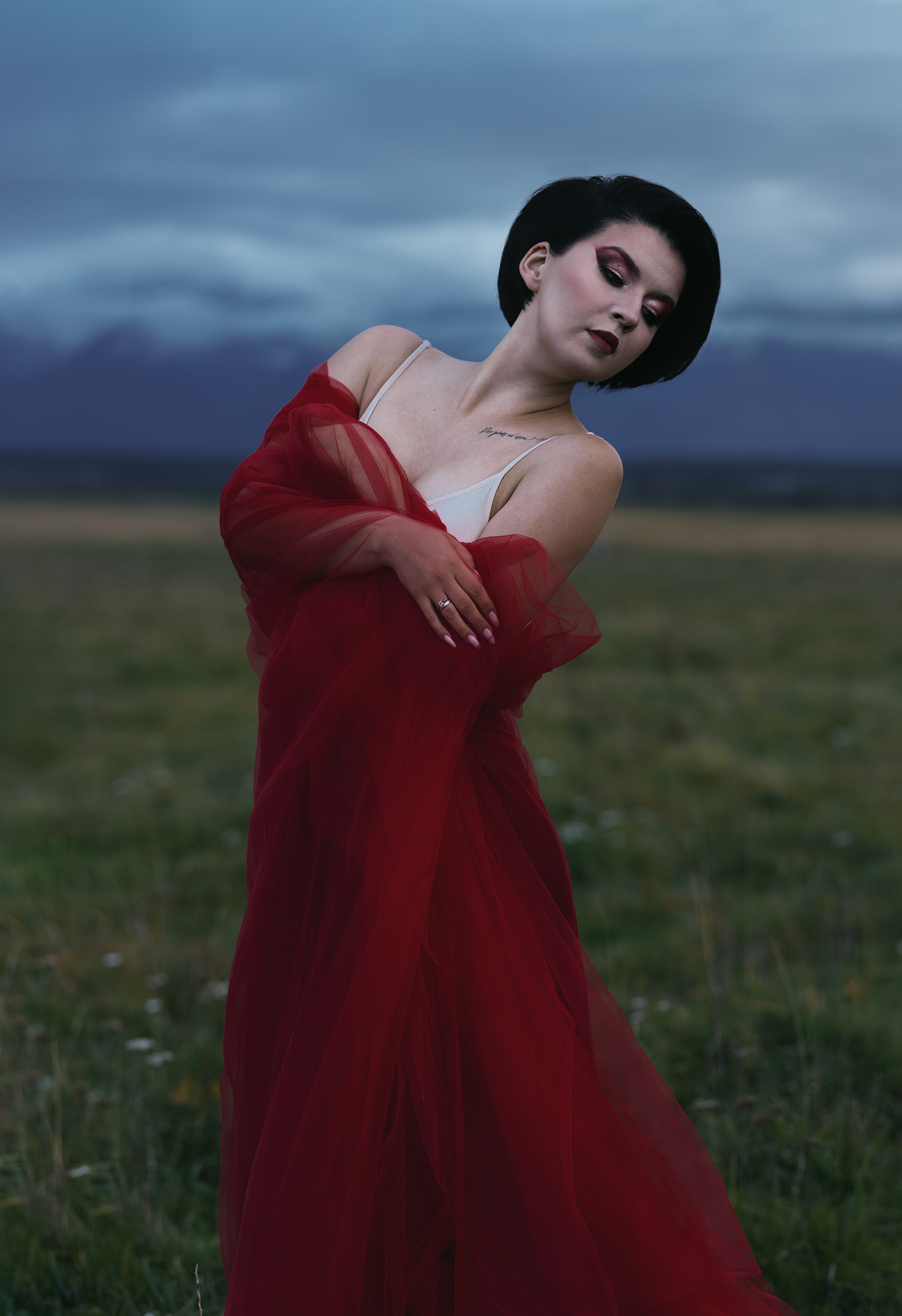 Dance with wind. Портретный фотограф Кристина Лукьянова