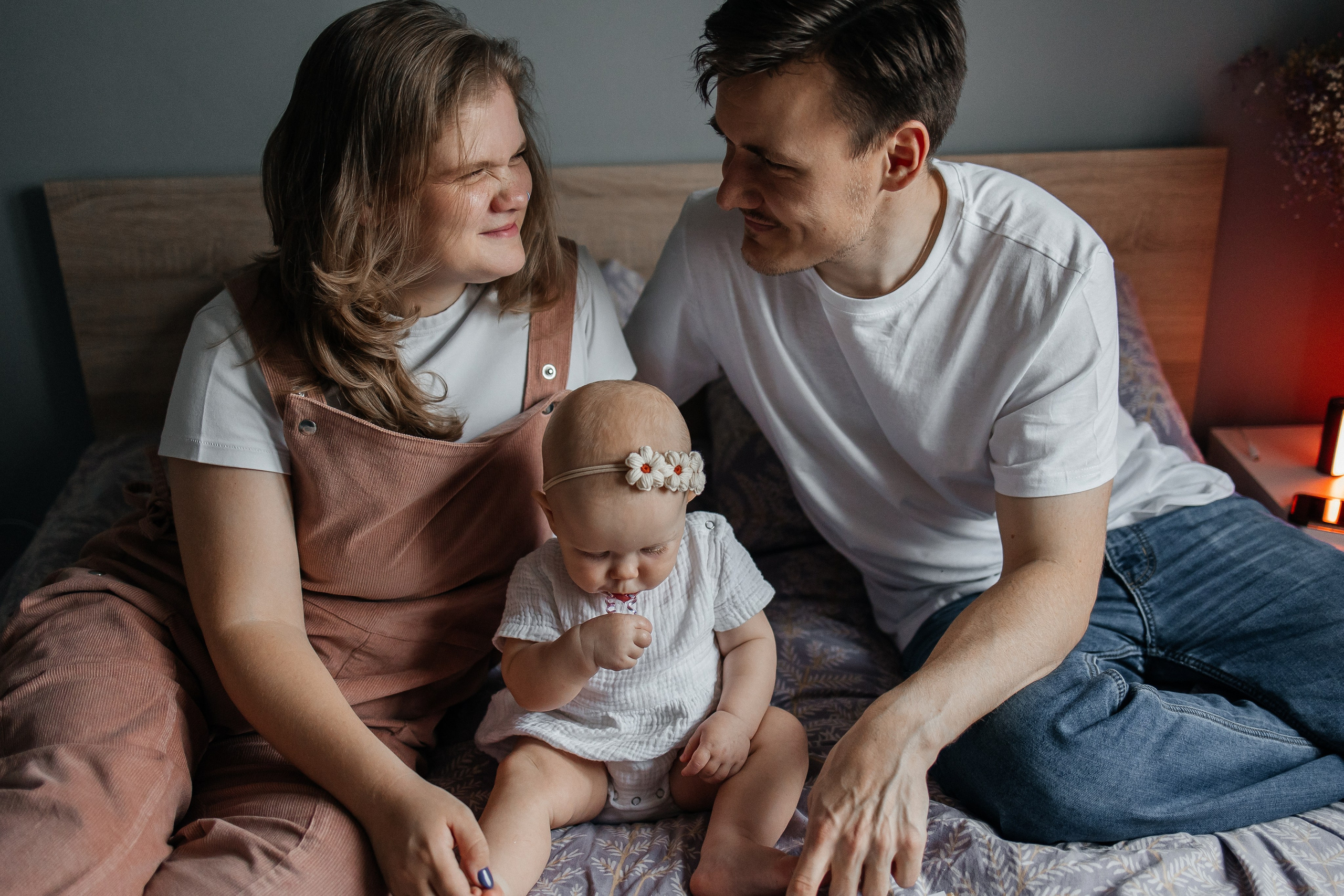 Лилия, Вадим и Зоя. Домашняя. Детский и семейный фотограф. Москва