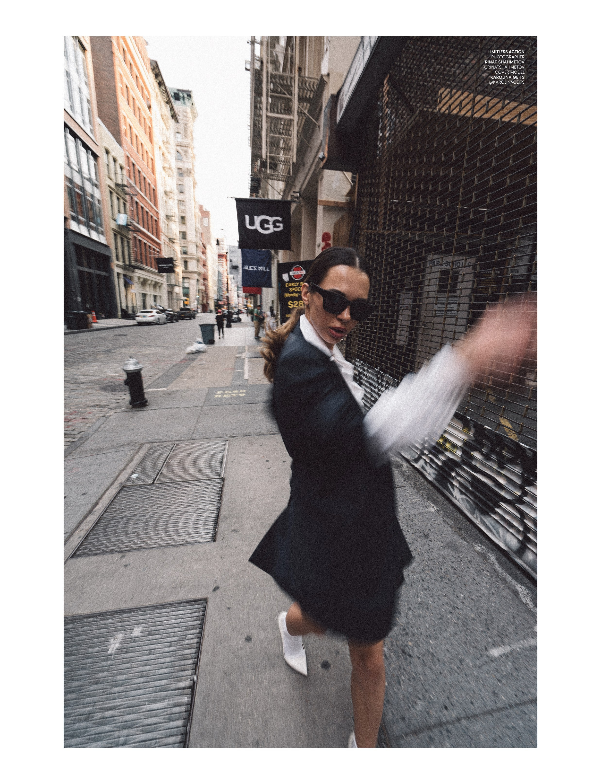 PRESS. New York photographer RINAT SHAHMETOV in New York city