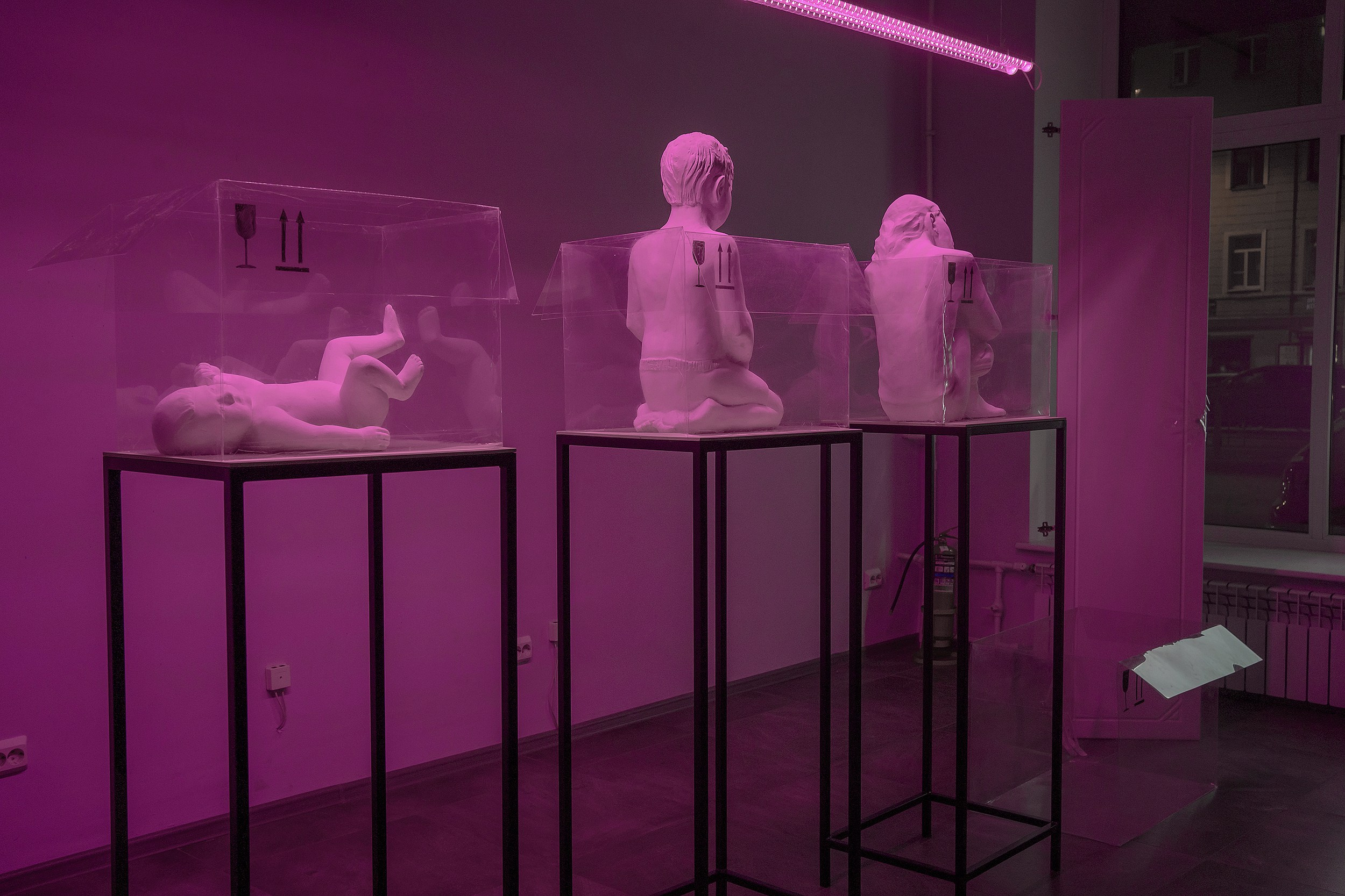 Инсталляция «Парниковый эффект» Художницы Софьи Григорьевой на тему сиротства, подростков в детских домах