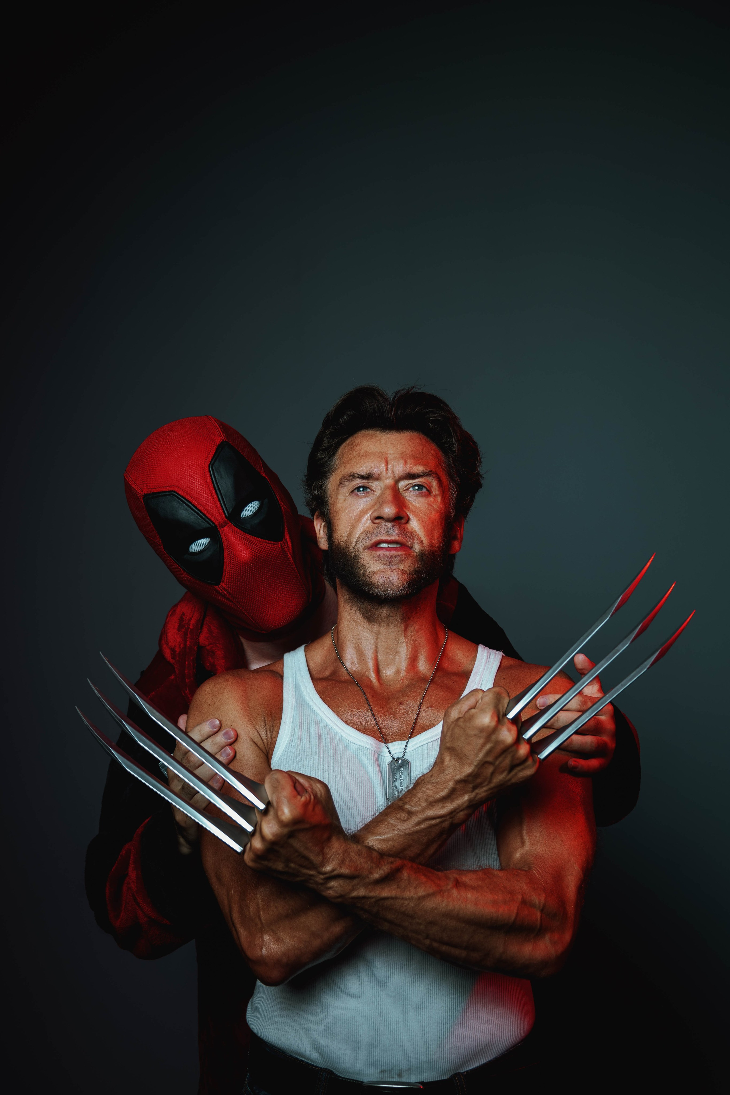 Росомаха и Дэдпул. Индивидуальный фотограф в Москве