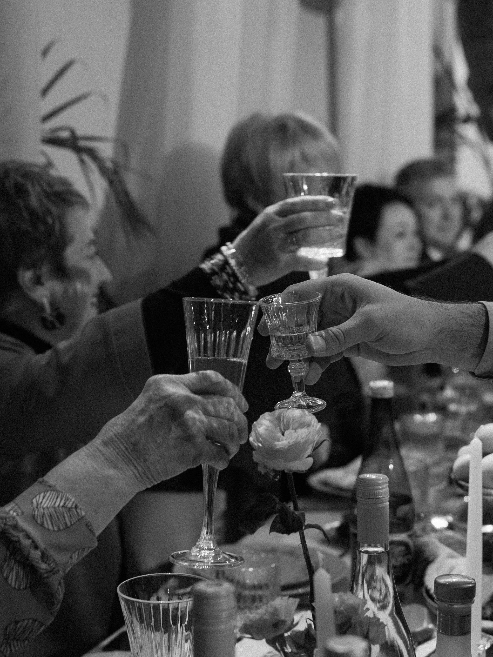 За тёплым семейным столом: история одного вечера. Свадебный фотограф Елена Рубцова