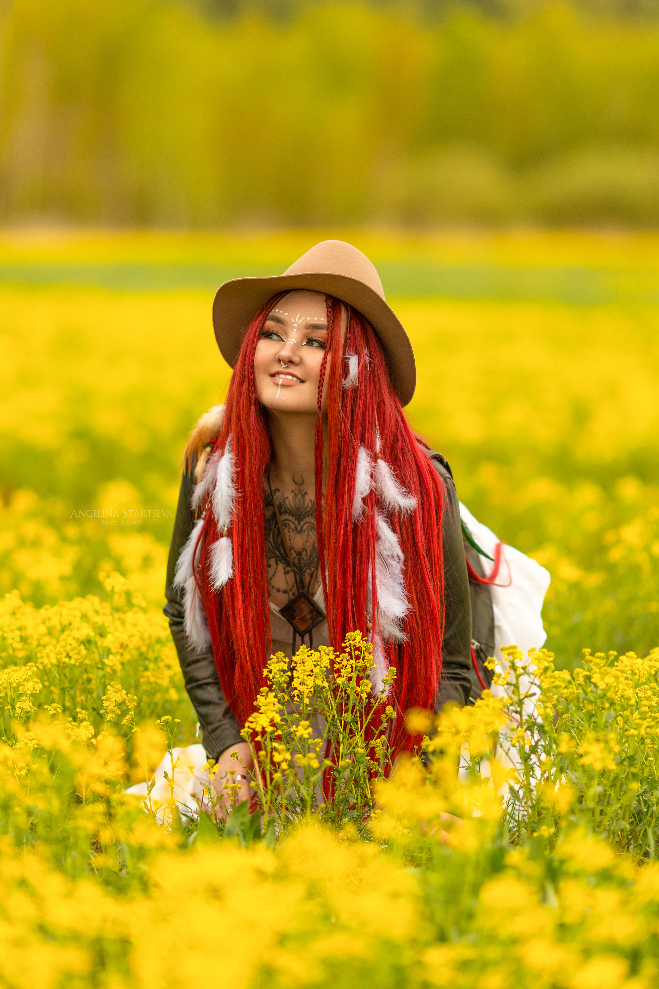 фотосессия в рапсовых полях