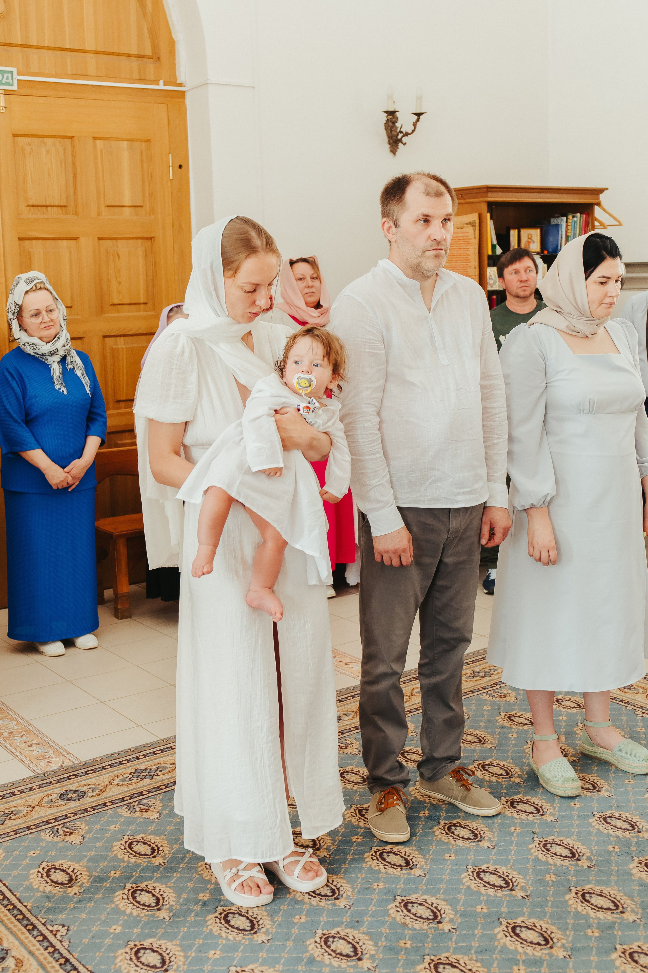 Фотосъемка Крещения ребенка. Фотограф новорожденных и детский в Сергиевом Посаде Кругликова Юлия