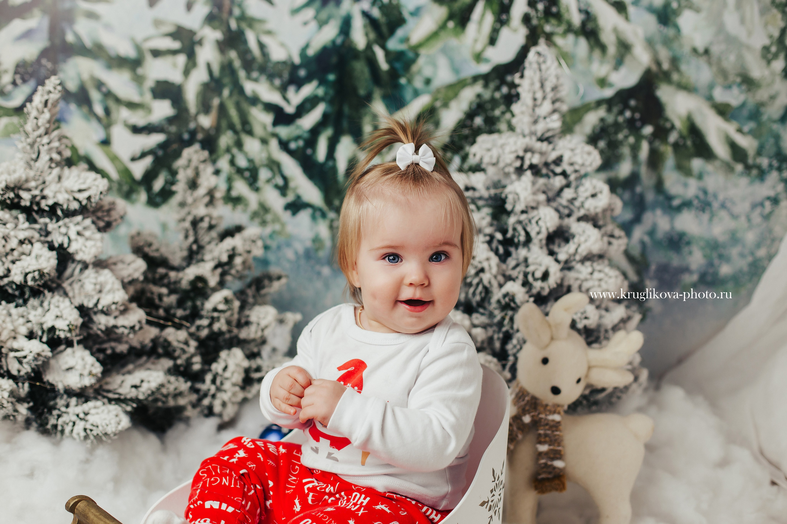 Машенька. Годик. Фотограф новорожденных и детский в Сергиевом Посаде Кругликова Юлия