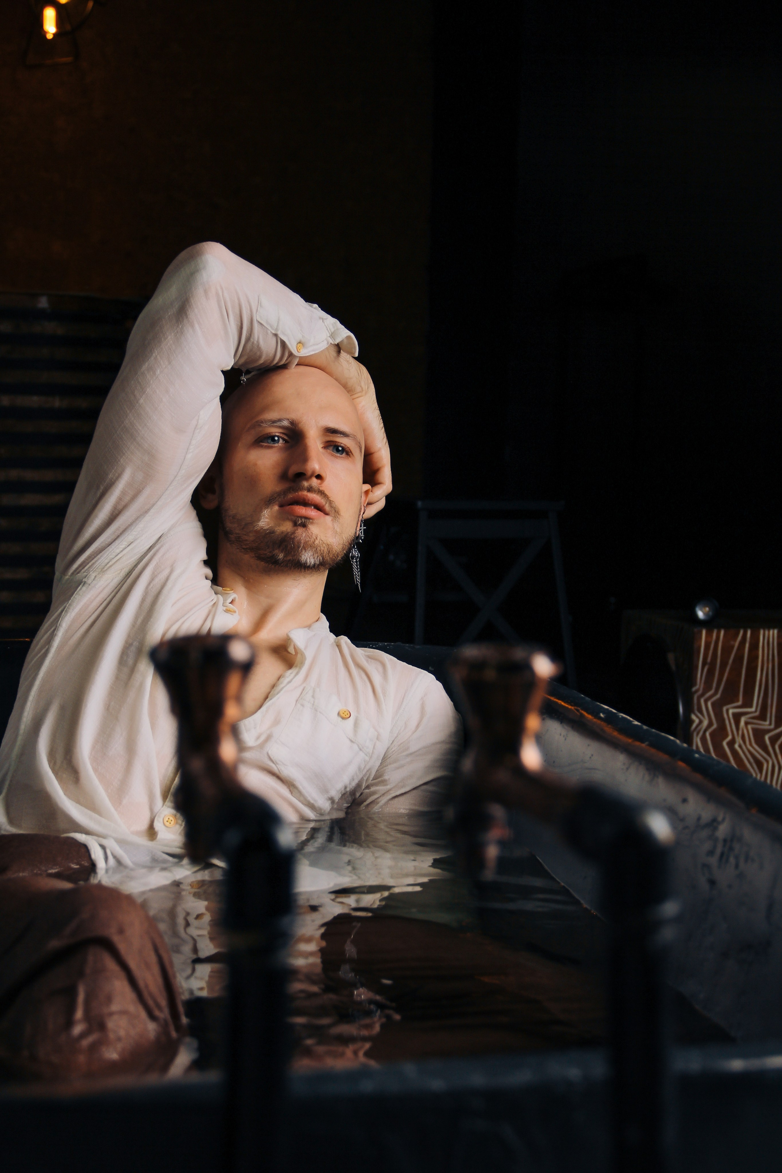 Студийный мужской портрет. Главная