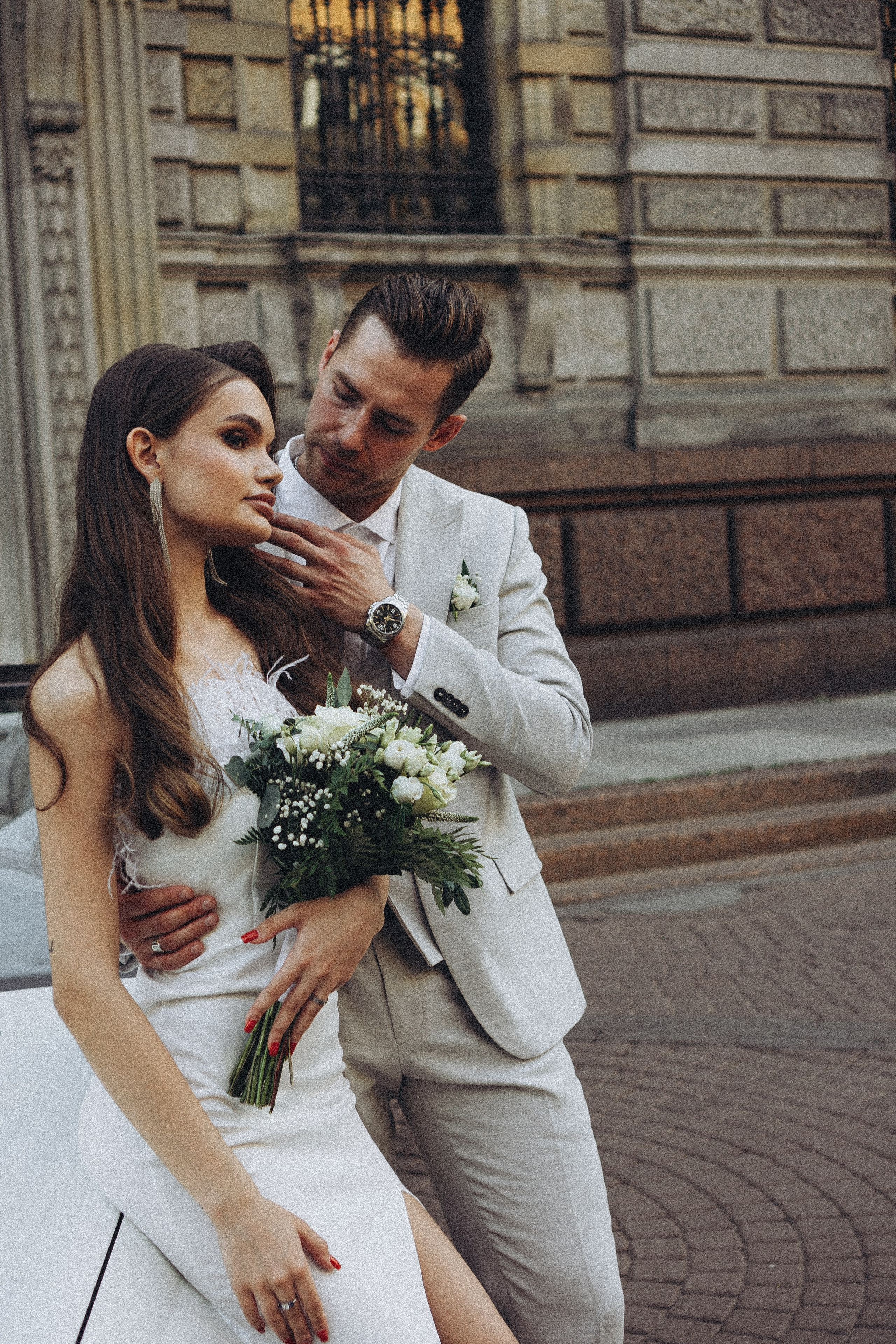 Свадебная сьемка у академии Штиглица. Профессиональный фотограф, Санкт-Петербург — Виктория Богомолова