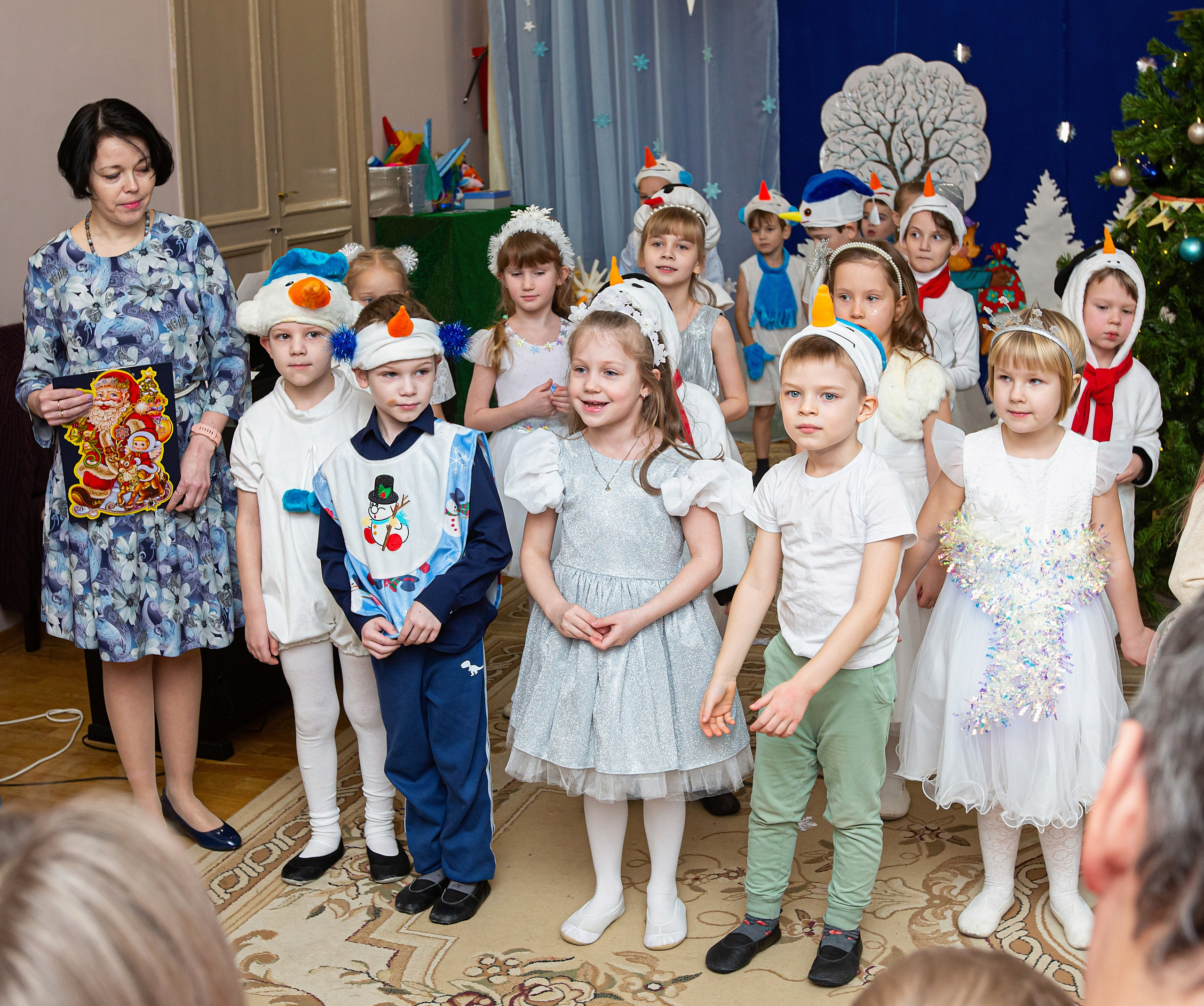 Новый год в детском саду. Свадебный, семейный, детский фотограф в Санкт-Петербурге