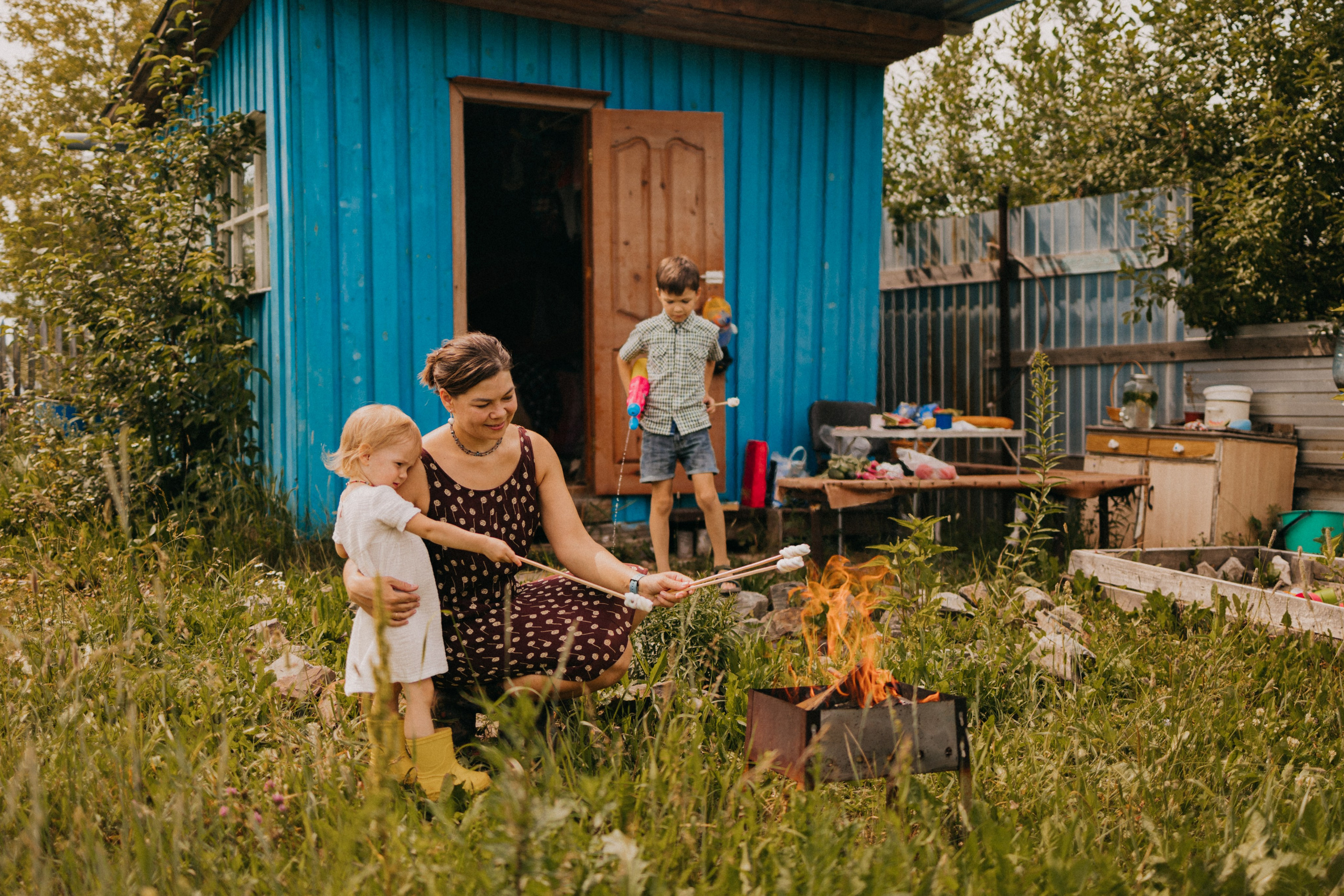 Июль. Дача. Фотограф Настя Леонова