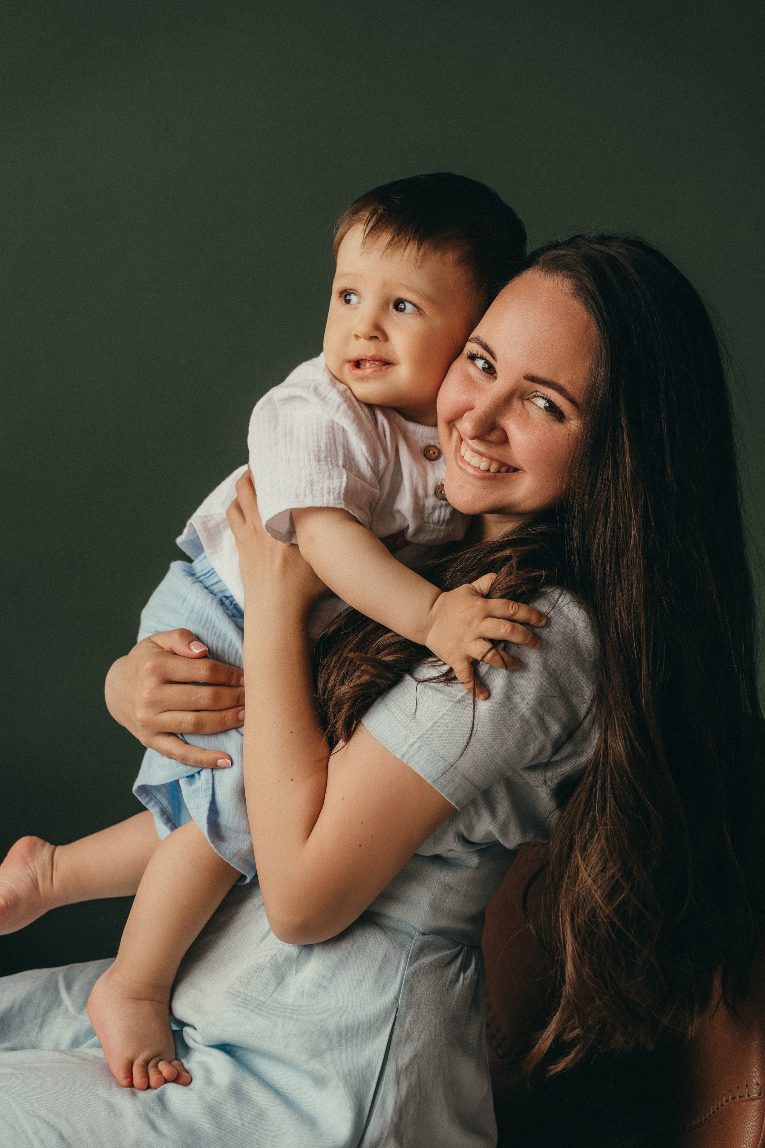 Дима, Настя, Макар и Серофим. Семейный фотограф • Домашние съемки в Нижнем Новгороде