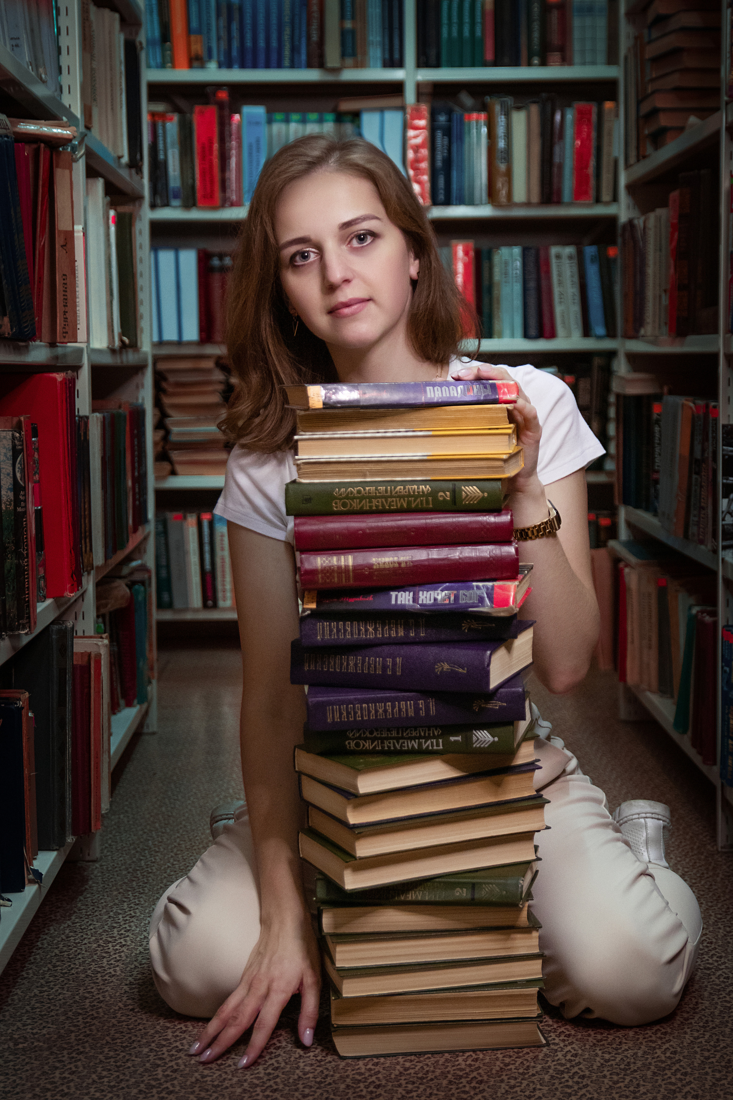 Библиотека. Фёдор Веренич — портретный фотограф МИНСК