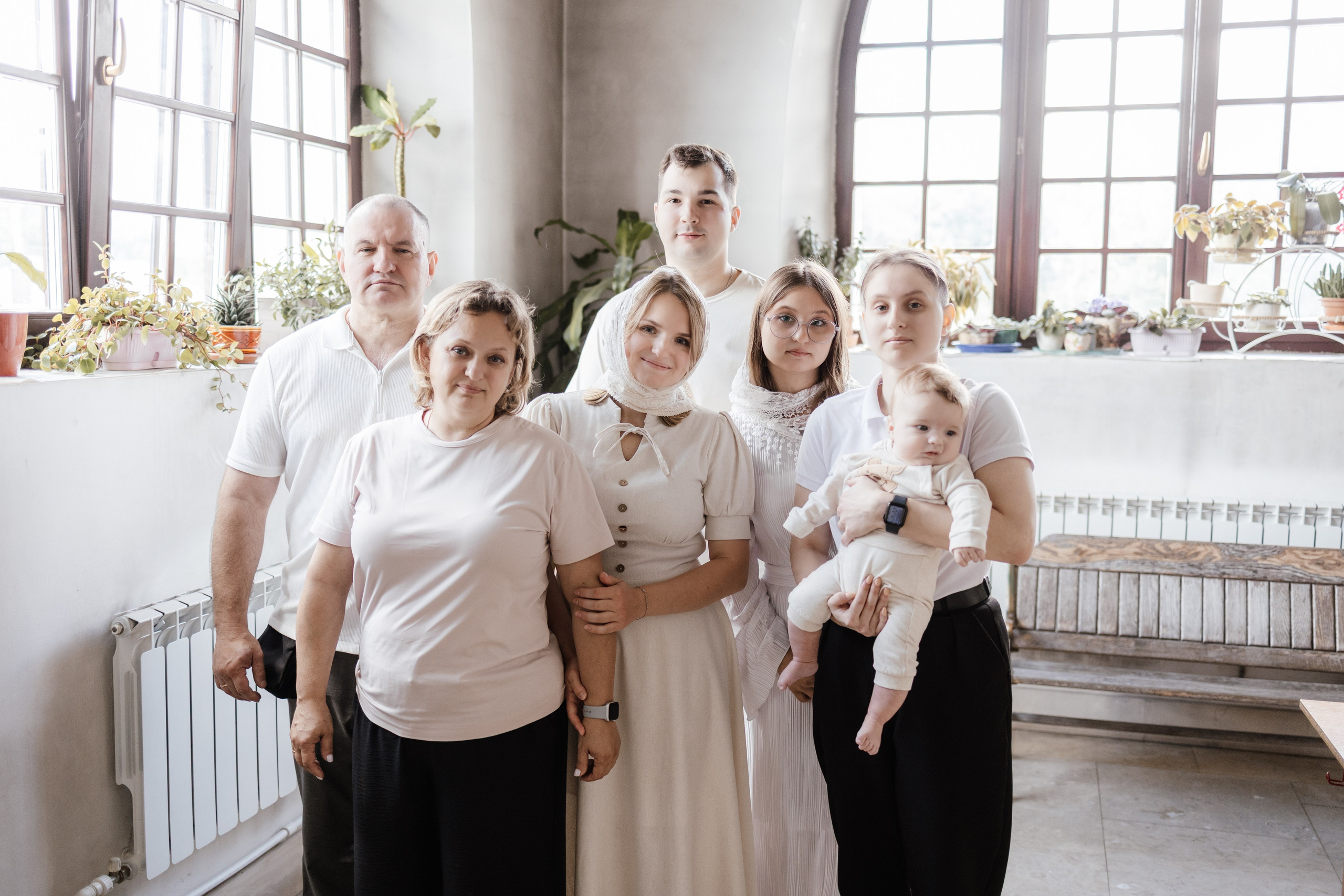 Таинство Крещения Саши. Фотограф новорождённых Newborn Москва
