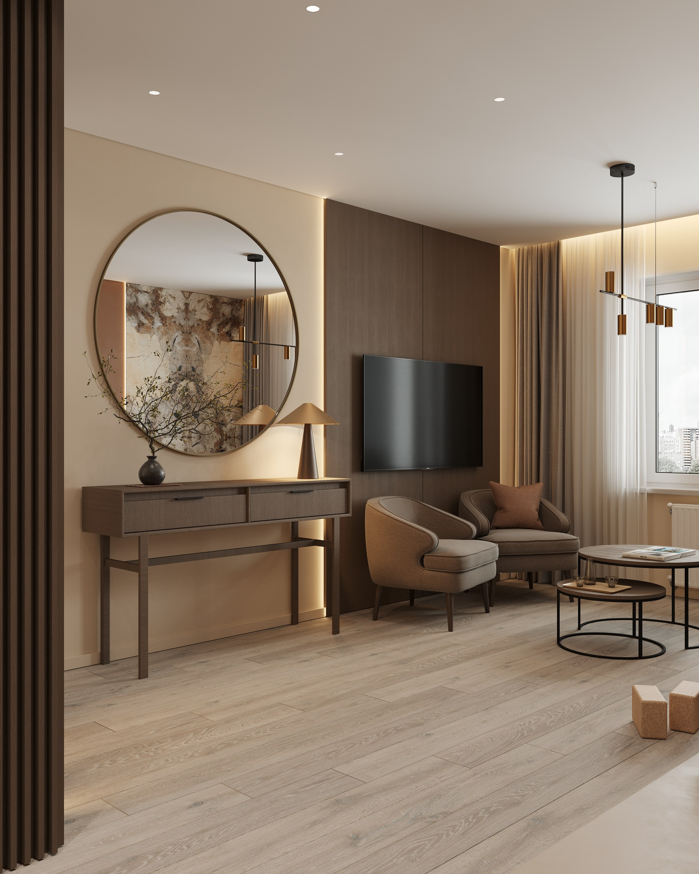 SPB | OFFICE WELL 59 м². 3d визуализатор Анастасия Науменко