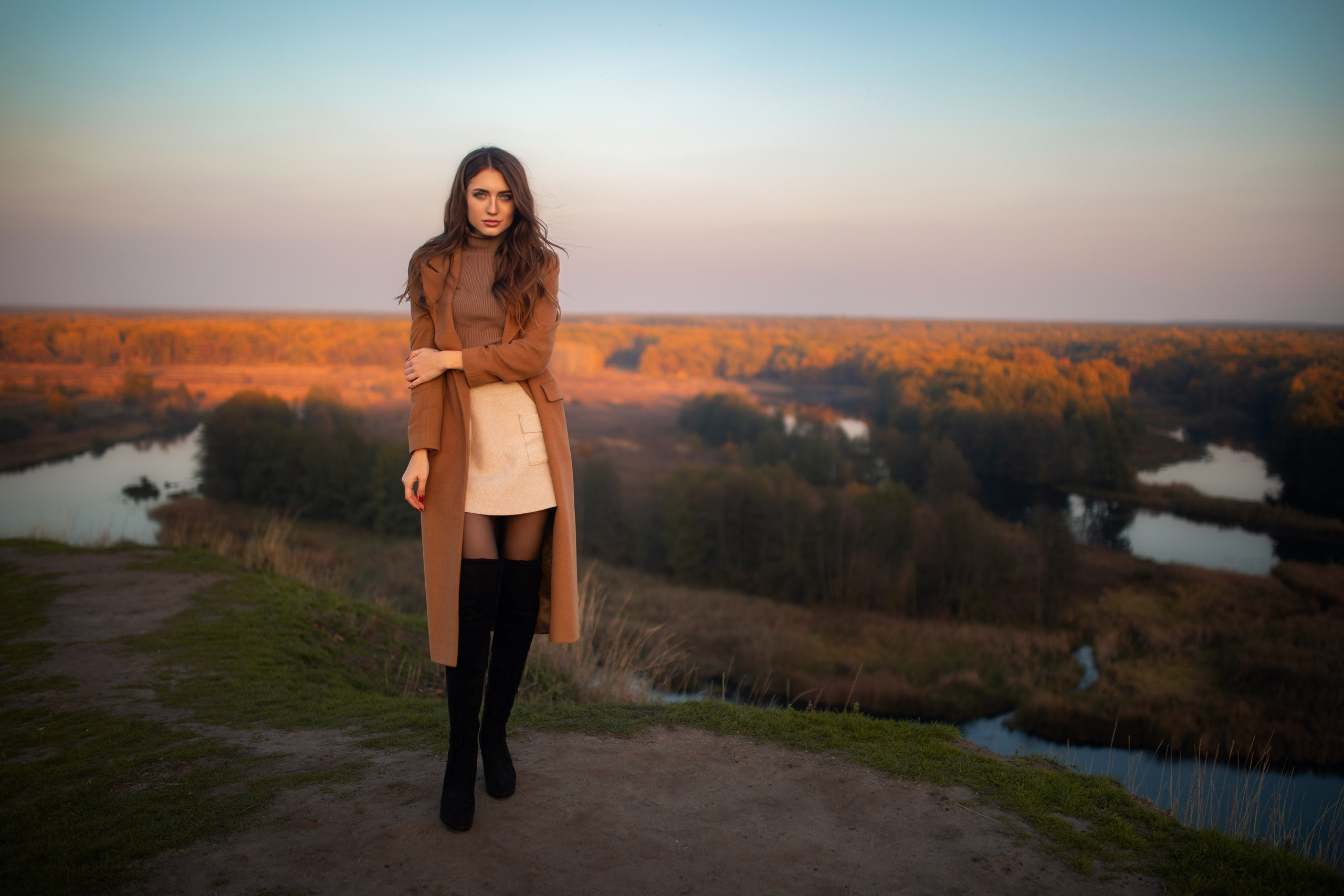 Осенняя съемка с Анастасией на природе в формате для «себя»