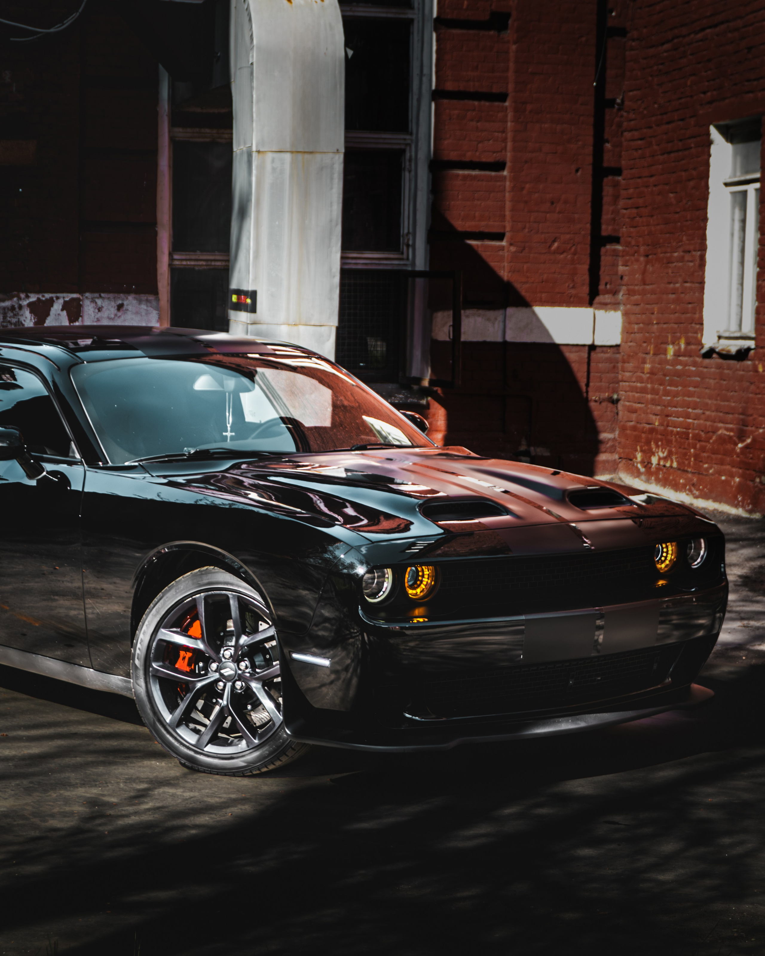 CHALLANGER & CORVETTE. Автомобильный фотограф в Москве