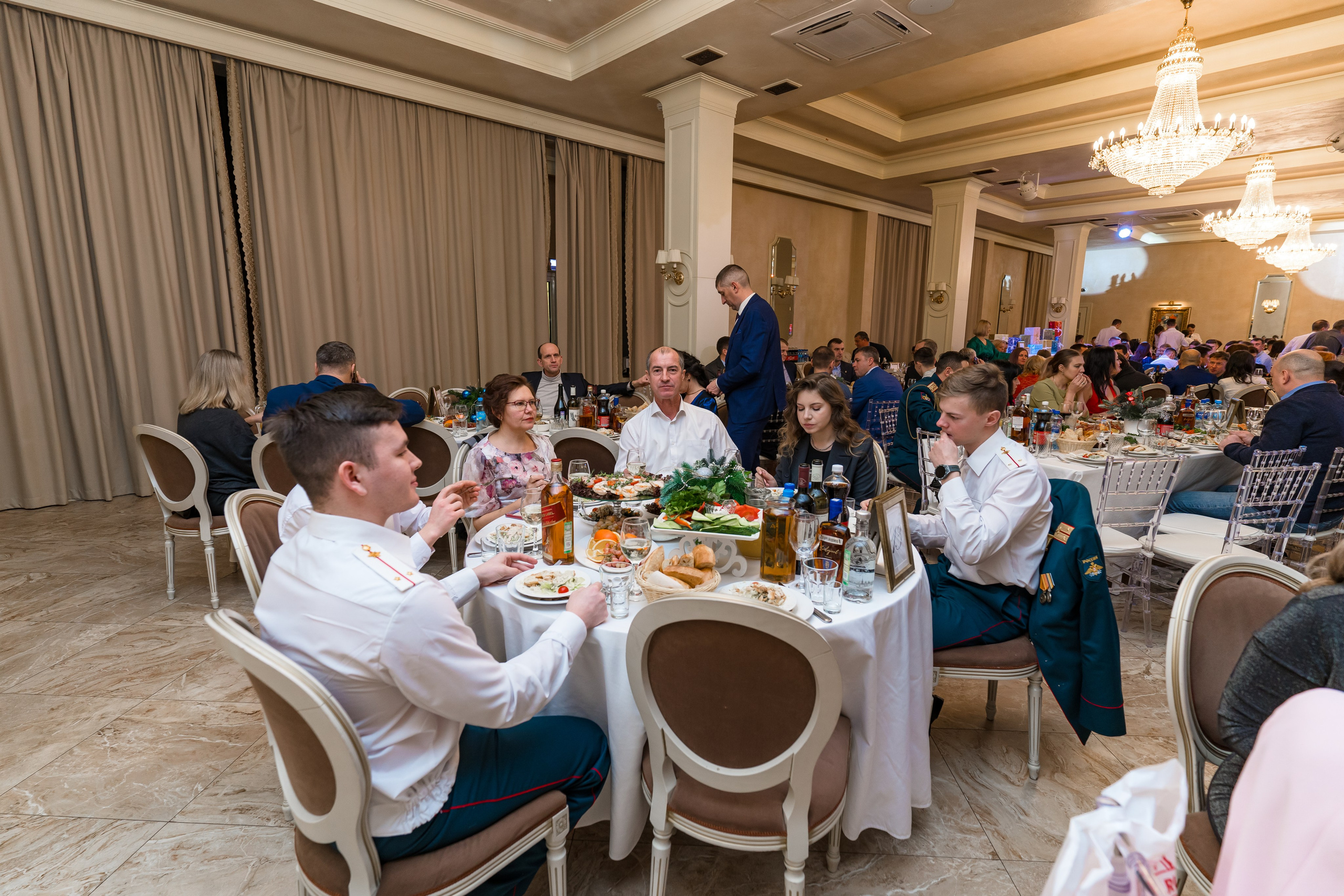 Фотосъемка выпуска военной академии и вручение дипломов