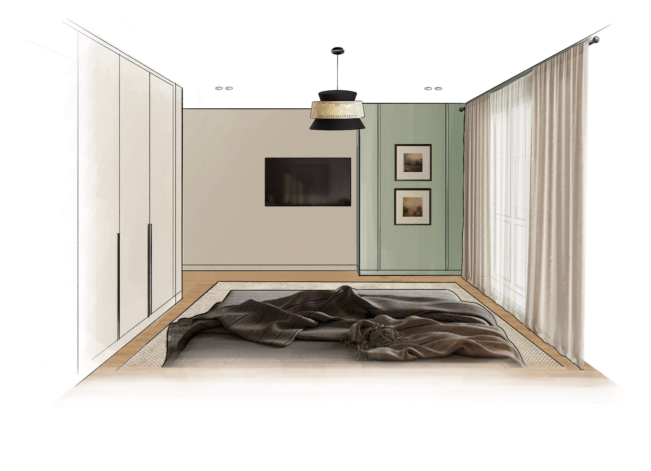 Пример коллажей. Дизайнер интерьера квартир и частных домов в Казани