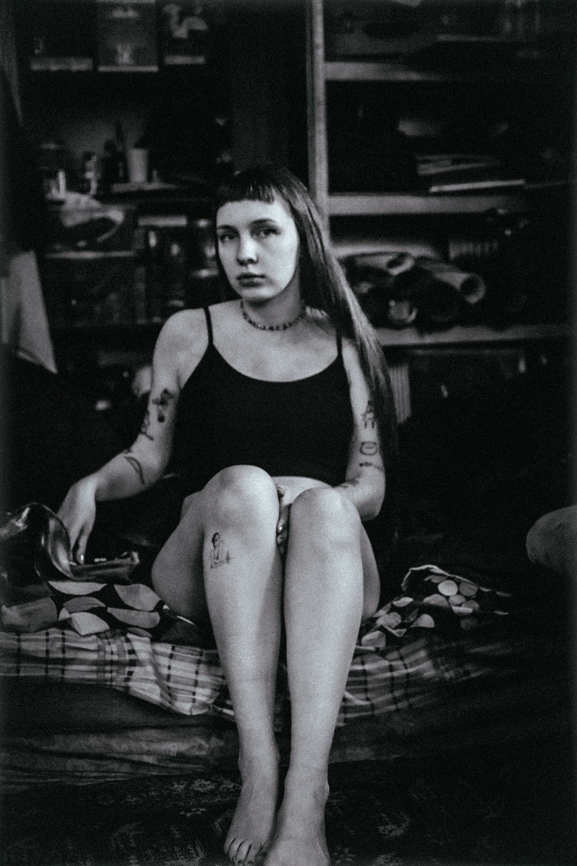 Катя. Домашняя студия. RawCat. Портретная фотография Екатеринбург