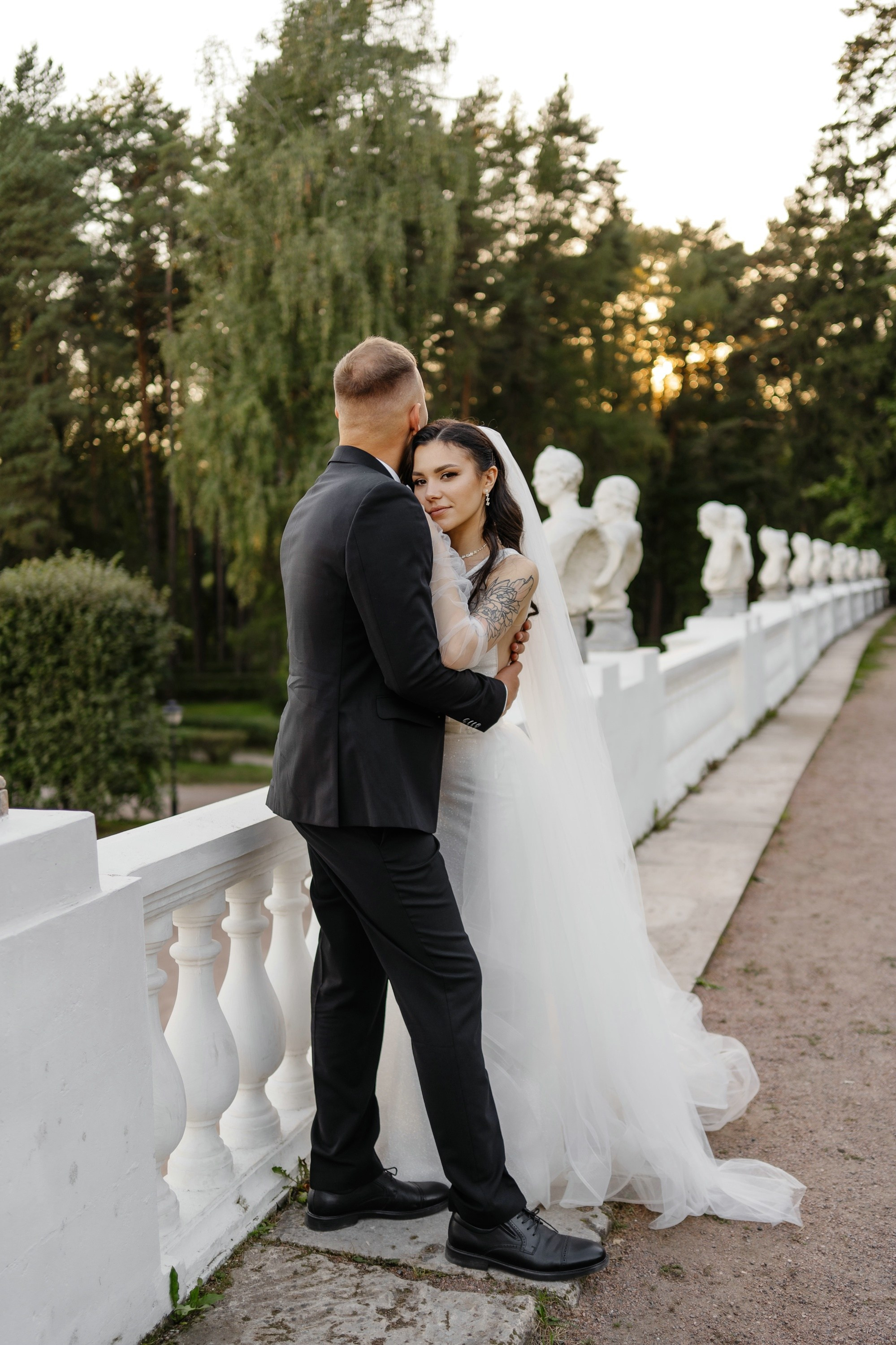 Свадьба в усадьбе Архангельское. Свадебный и семейный фотограф в Москве Светлана Зоткина