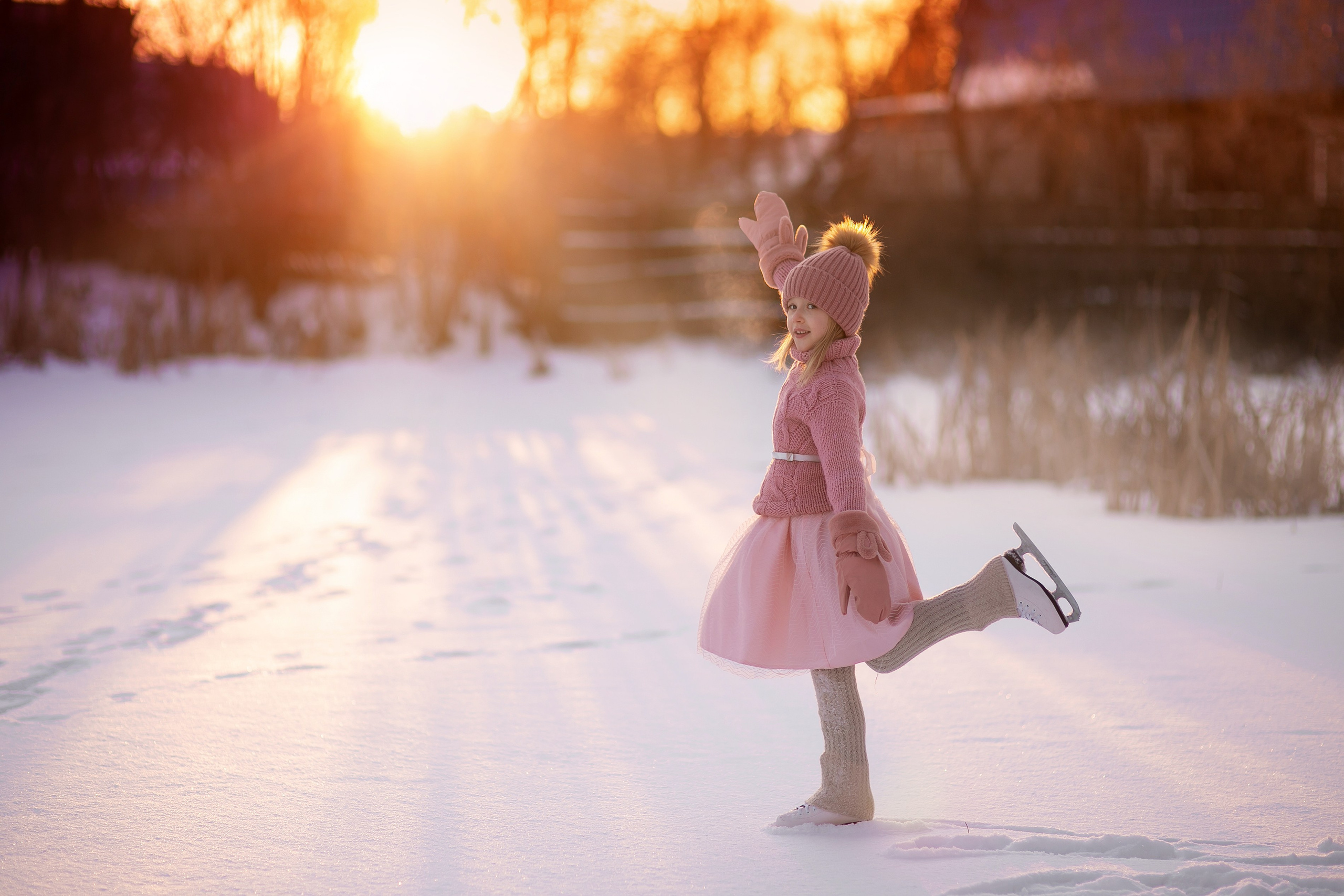 Зимние узоры. Семейный фотограф в Москве