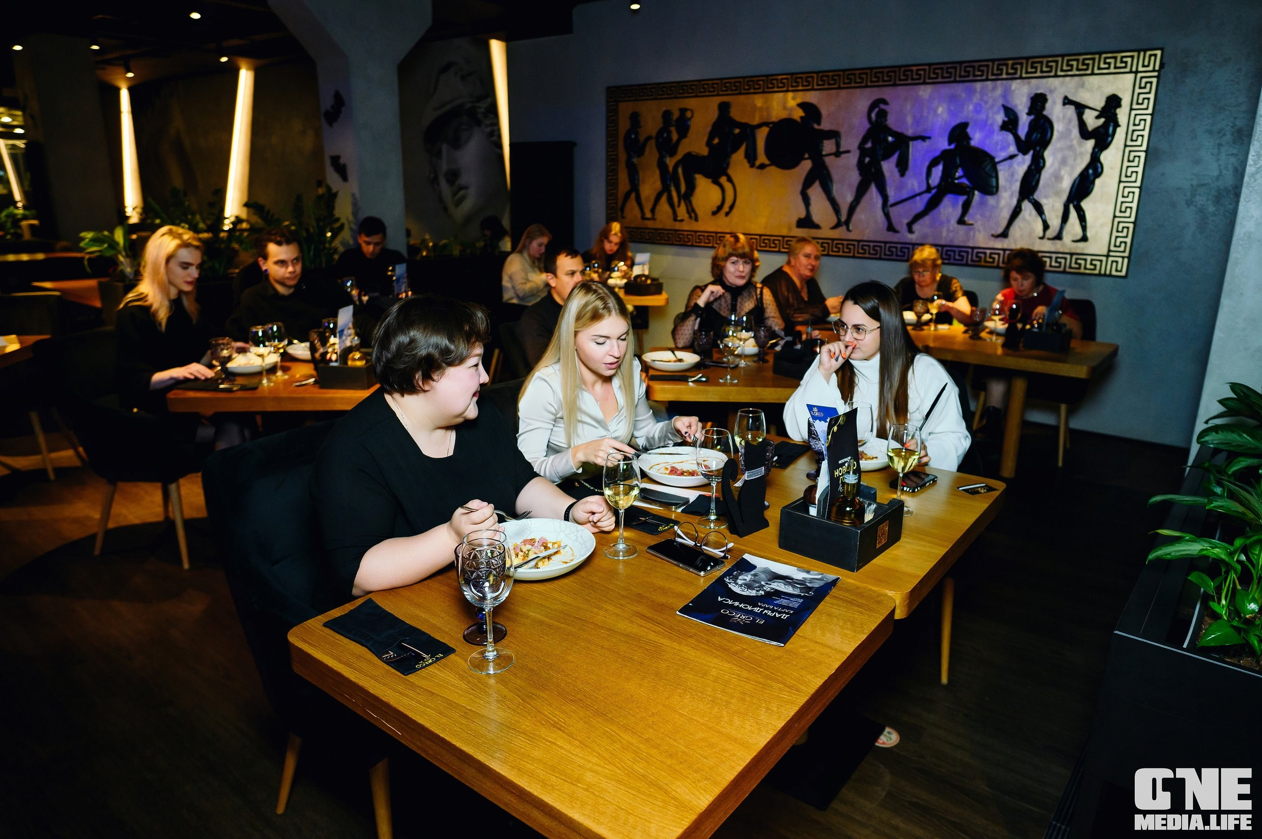 Фоторепортаж из ресторана El Greco. One Media Life: фоторепортажи, фотоотчеты с мероприятий и заведений