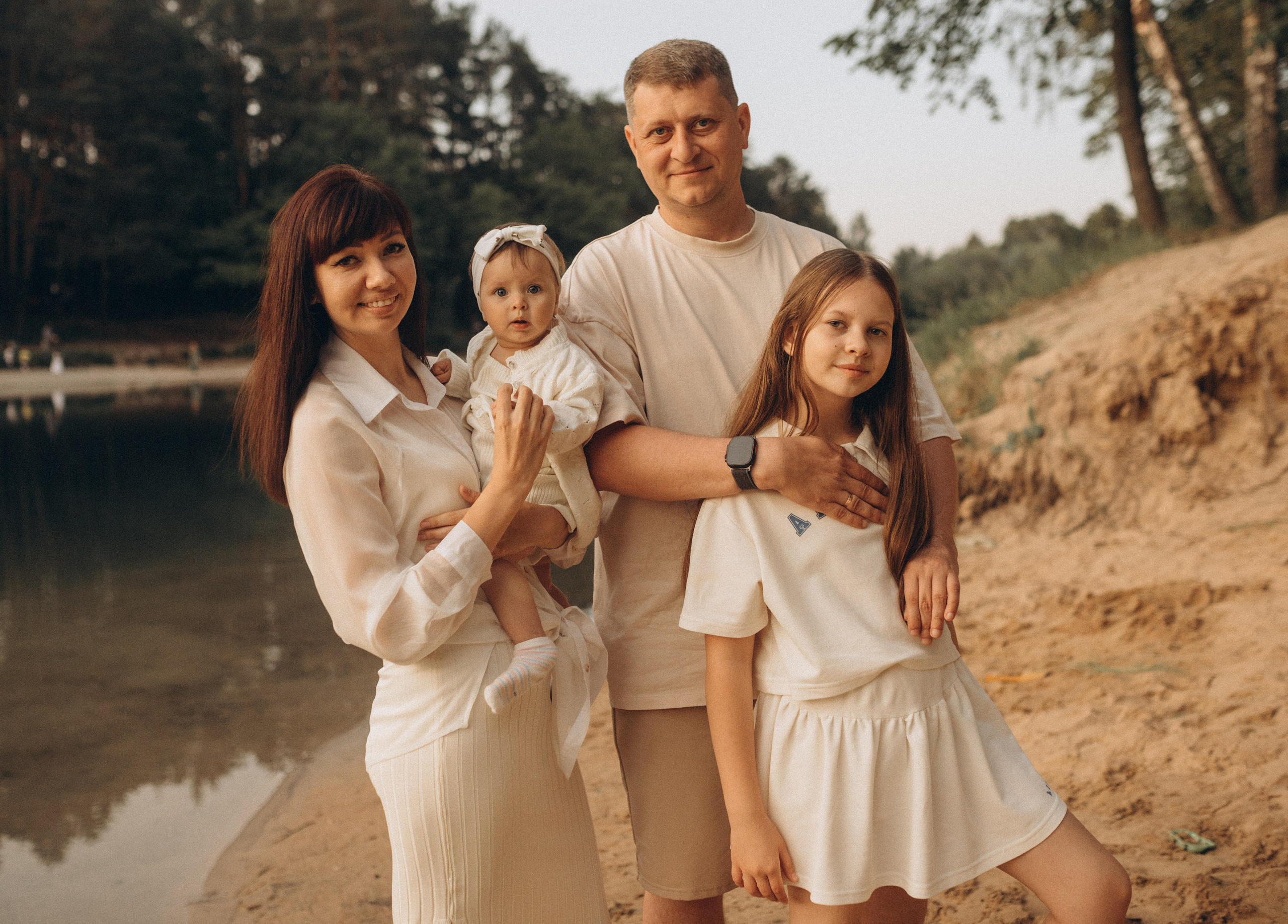 Семейная прогулка летом. Свадебный и семейный фотограф в Москве и Казани Низамиева Талия