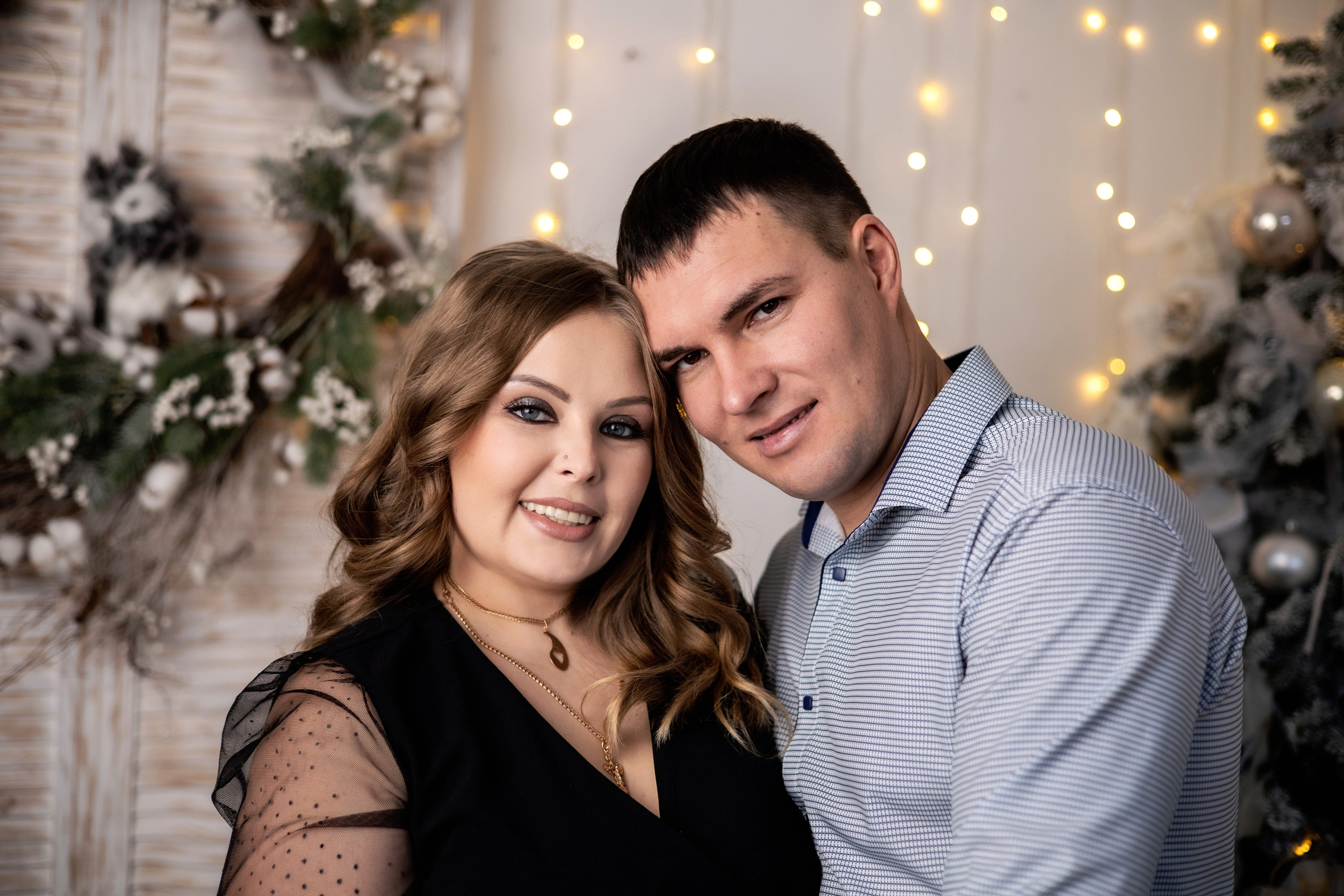 Новогодняя съемка — Игорь, Катя и дети. Фотограф Надежда Лукьянова