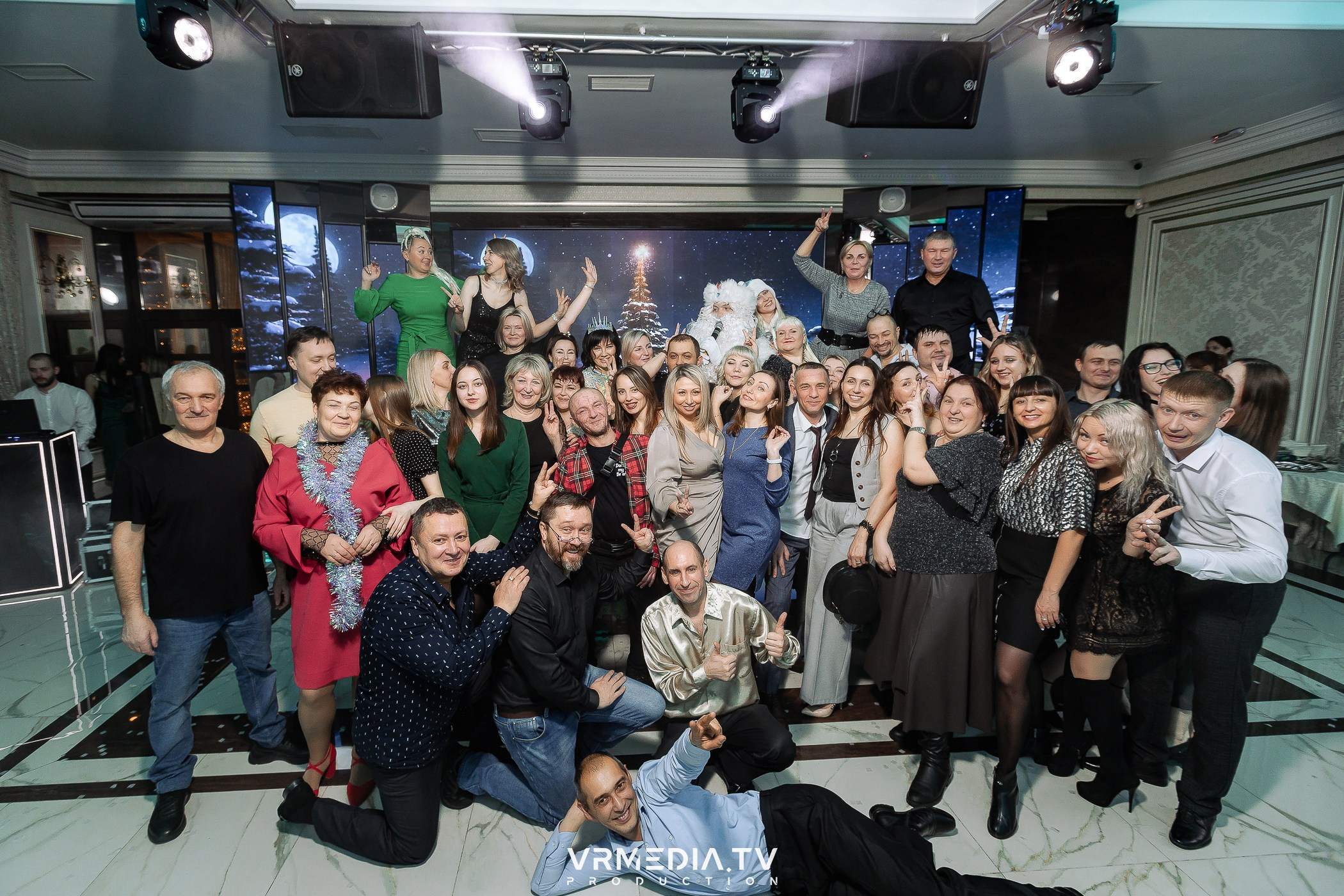 Новогодний вечер в ресторане «Лазурный Берег»