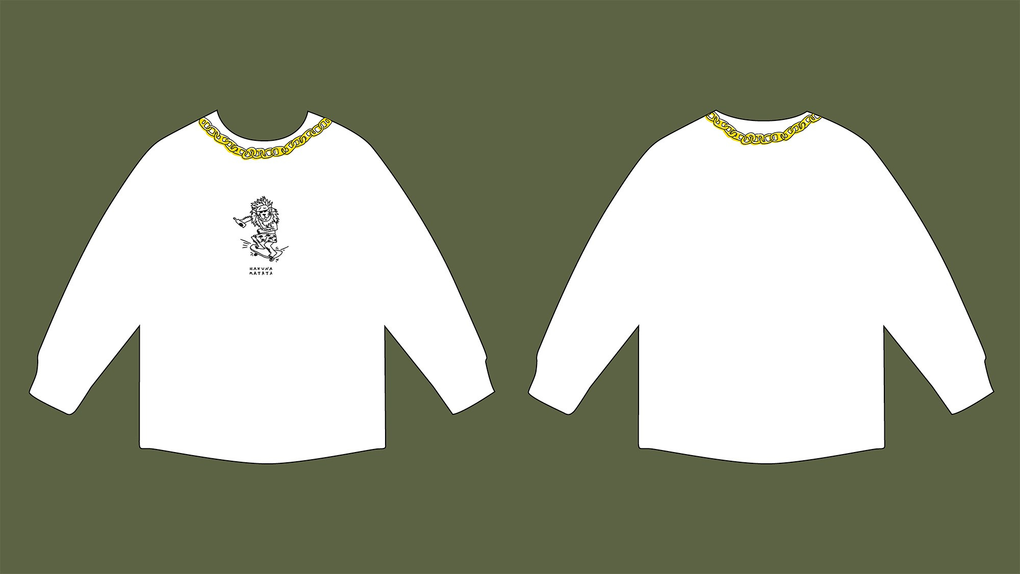 Айдентика HAKUNA MATATA. Foodcase.pro