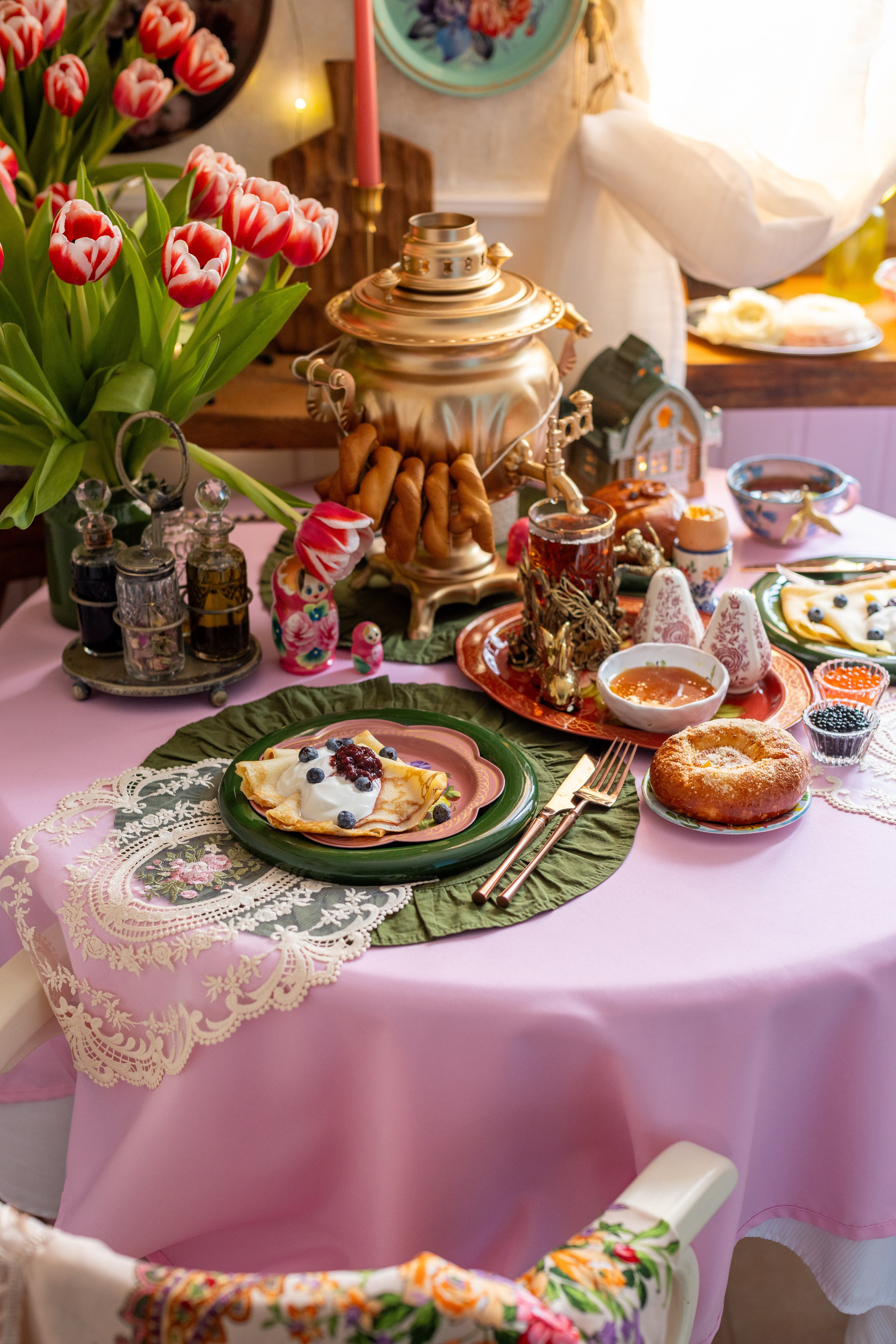 Стилизация в русском стиле. Юлия Космо — фуд-фотограф, предметный стилист, Москва