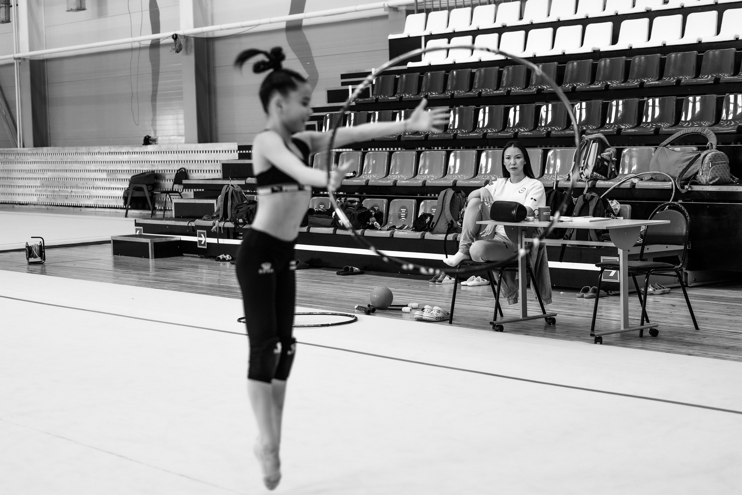 Тренировка Сборной Республики Саха Якутия. Саргылана Афанасьева