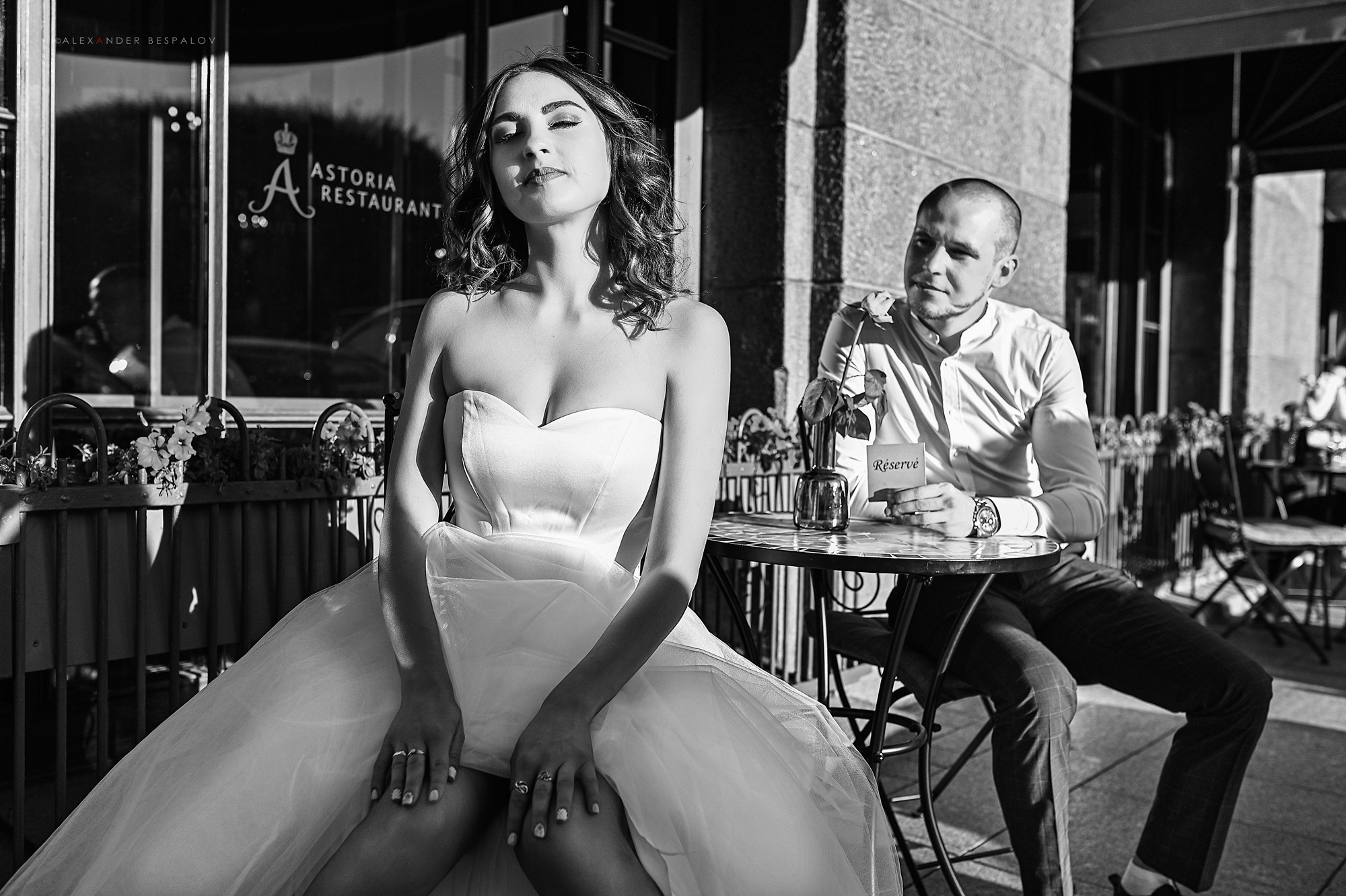 Портрет чб. Фотограф в Санкт-Петербурге Александр Беспалов