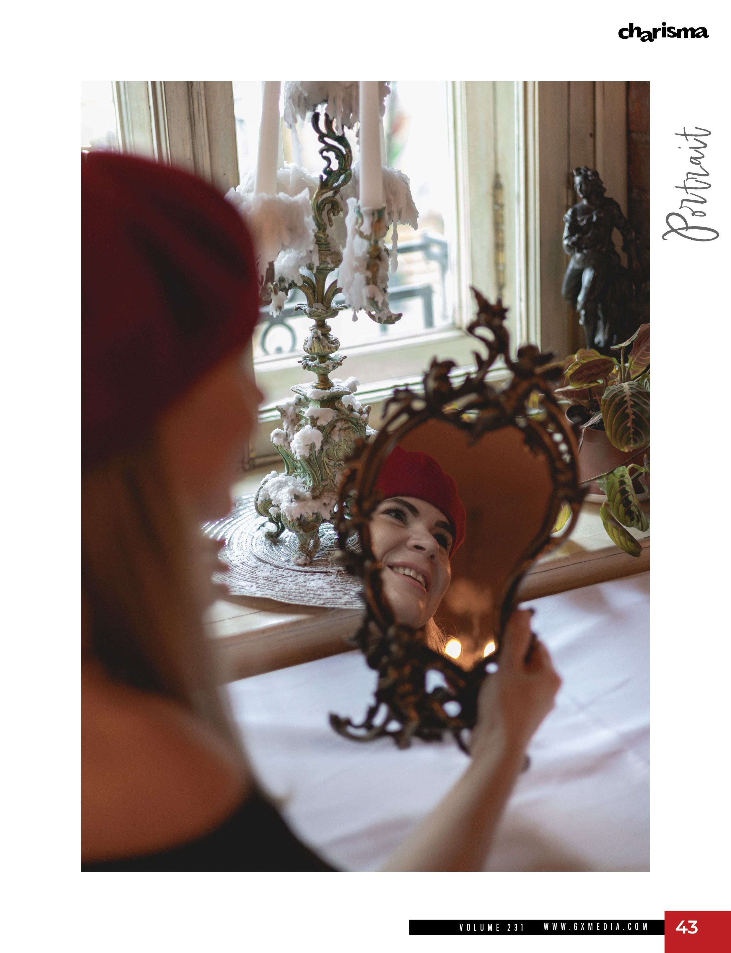 Фотосессия во французском стиле с очаровательной Оксаной