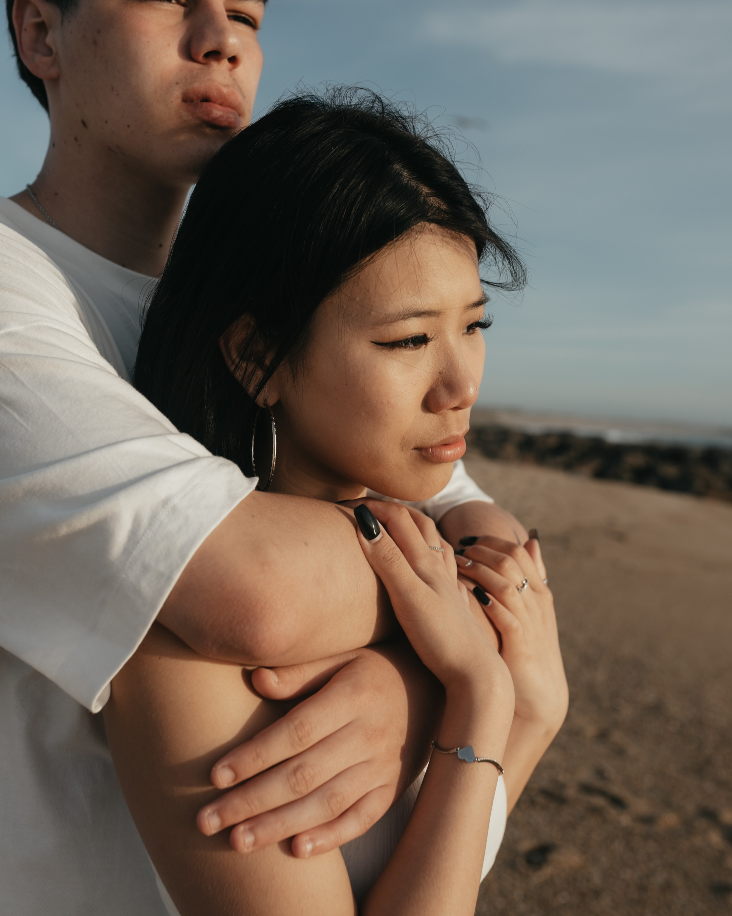 HELENA and PEDRO. Espinho. Anastasiia Antoniuk portrait, family and couple photographer, Portugal