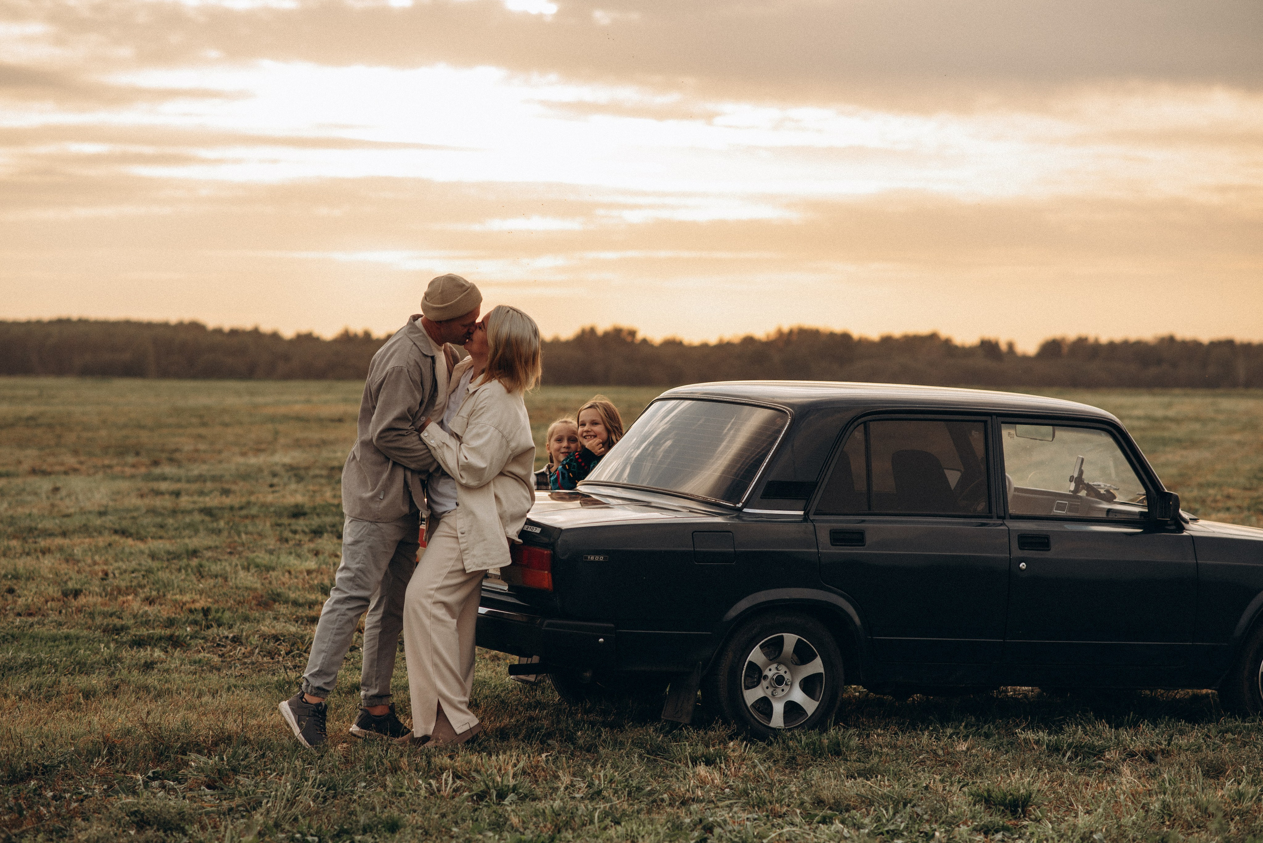 Семья Магазинских. Семейный фотограф в Клину и Москве Елена Храпунова