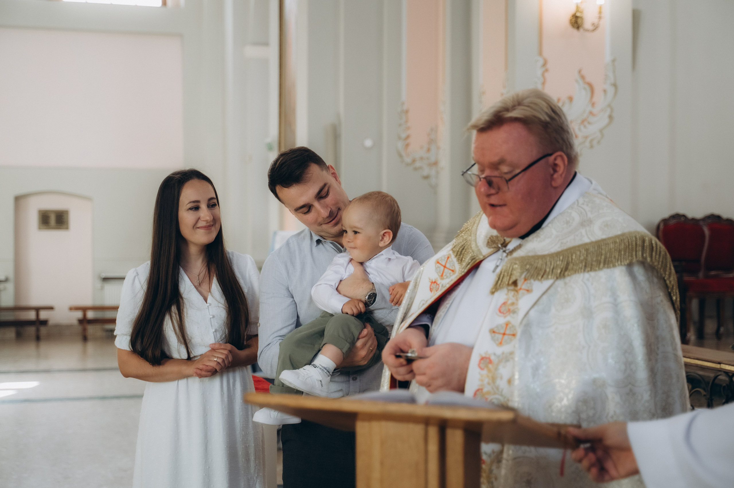 Крещение Александра (Белый Костёл). Семейный фотограф в Минске Дарья Дреко