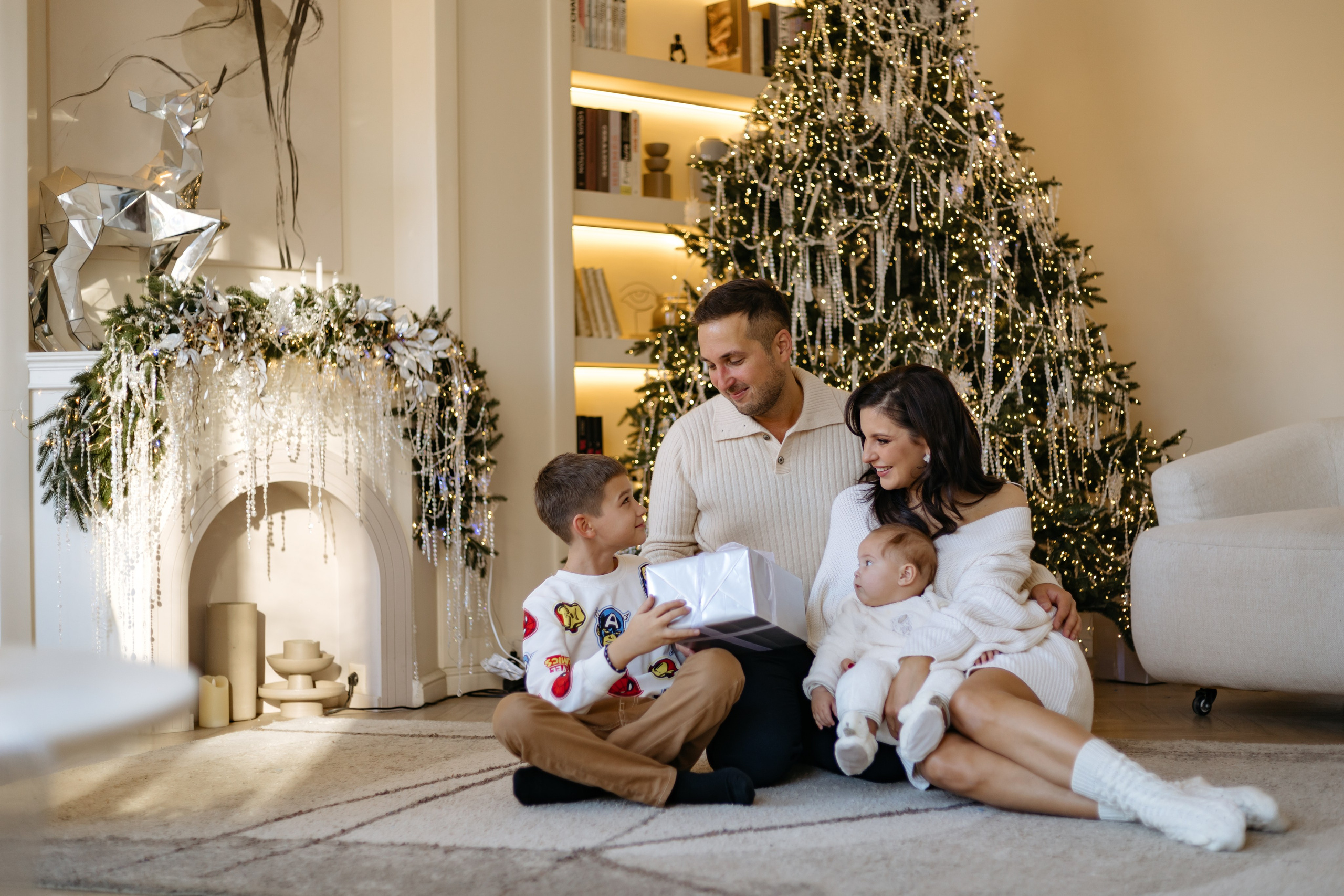 Новогодние фото. Фотограф беременности и семейных историй в Москве Юлия Варт