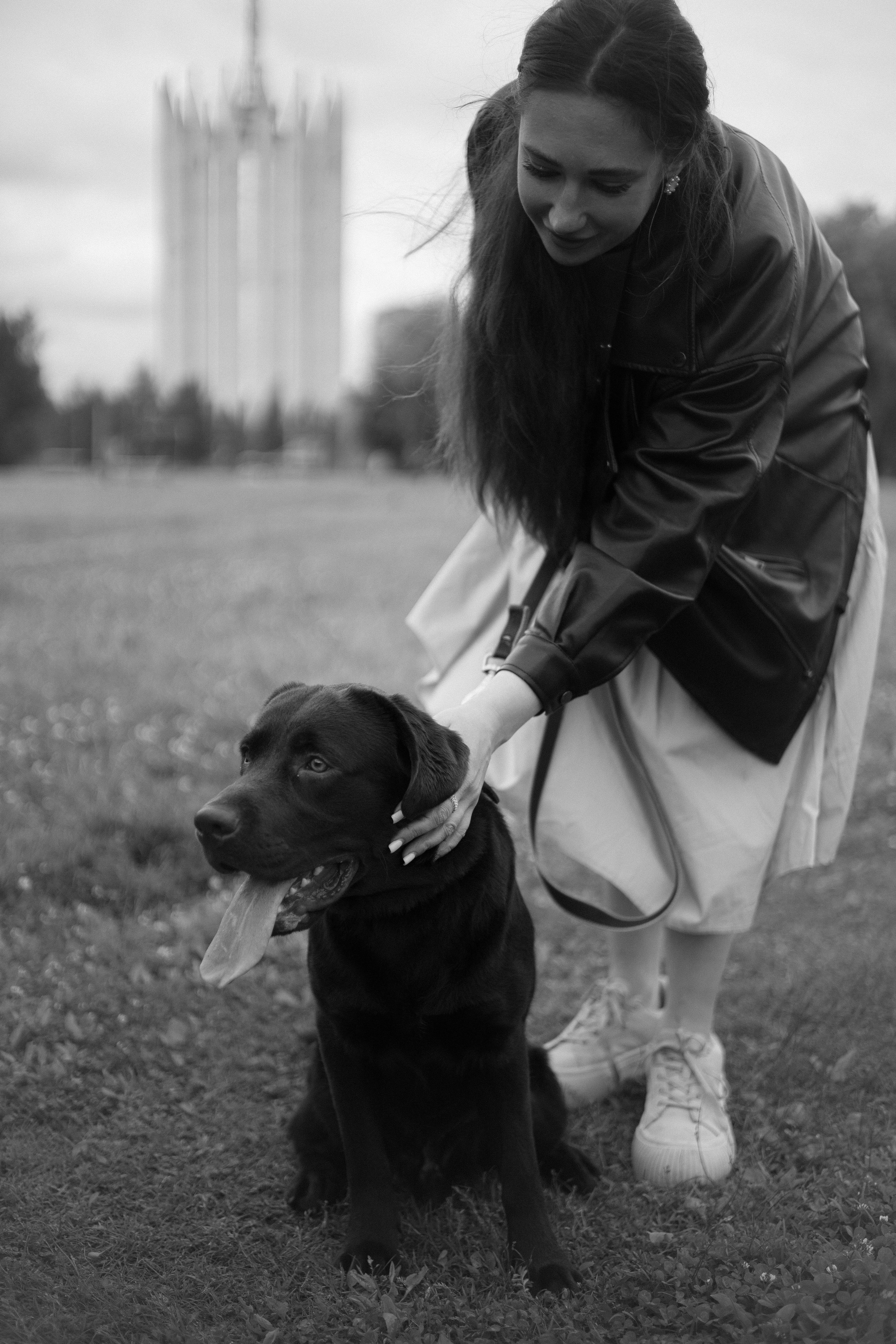 Оля и шоколадный Тимофей. Фотограф — анималист •love-story•|Санкт-Петербург